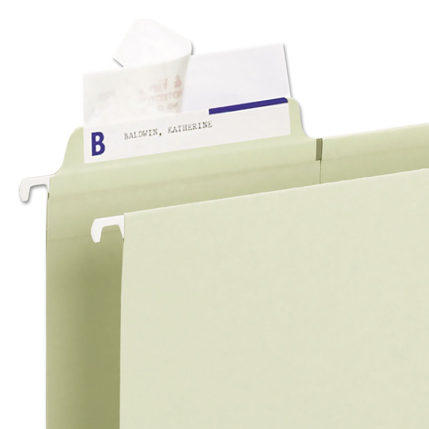 Smead Seal and View File Folder Label Protector, Clear Laminate, 3.5 x 1.69, 100/Pack