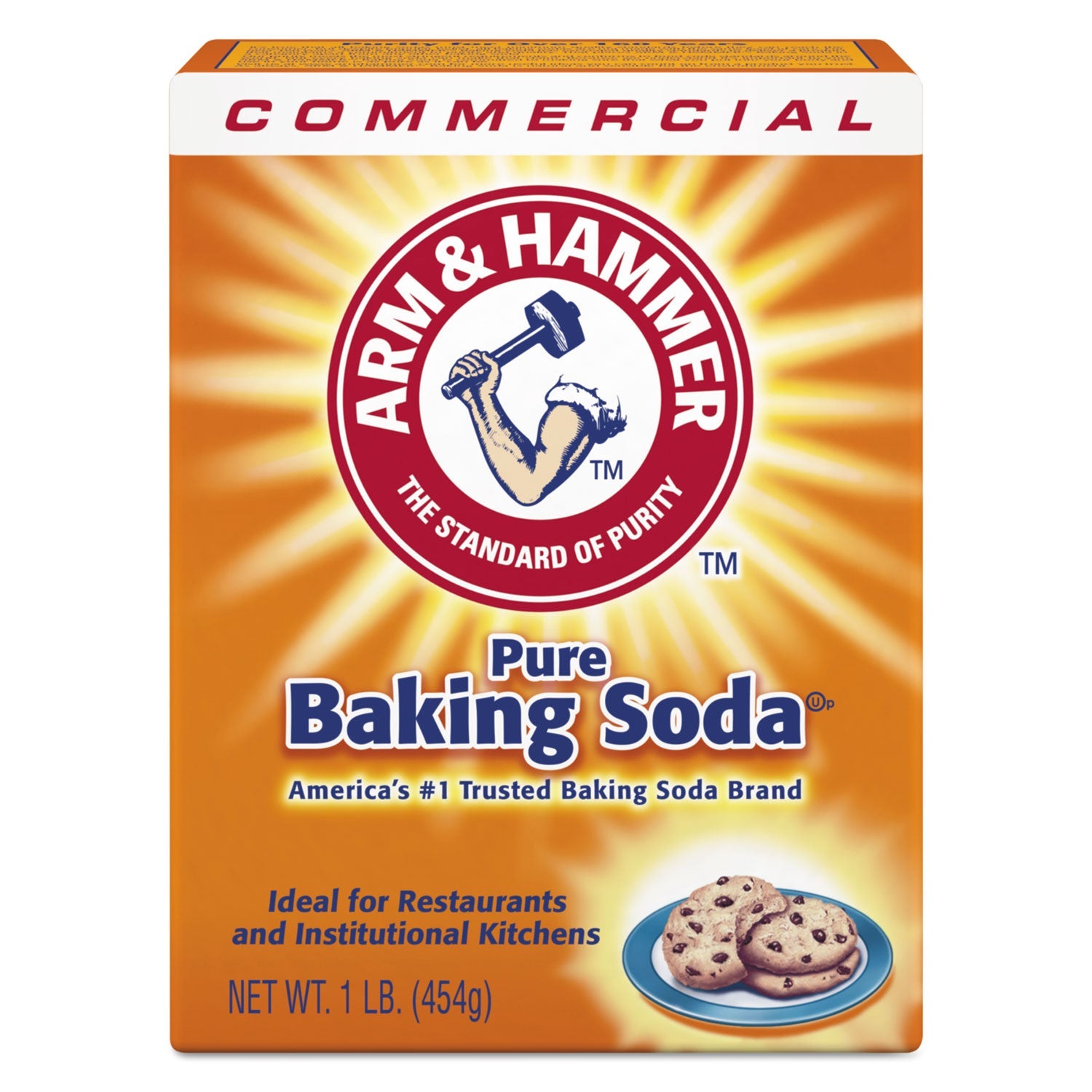 Arm & Hammer™ Baking Soda, 1 Lb Box, 24/carton