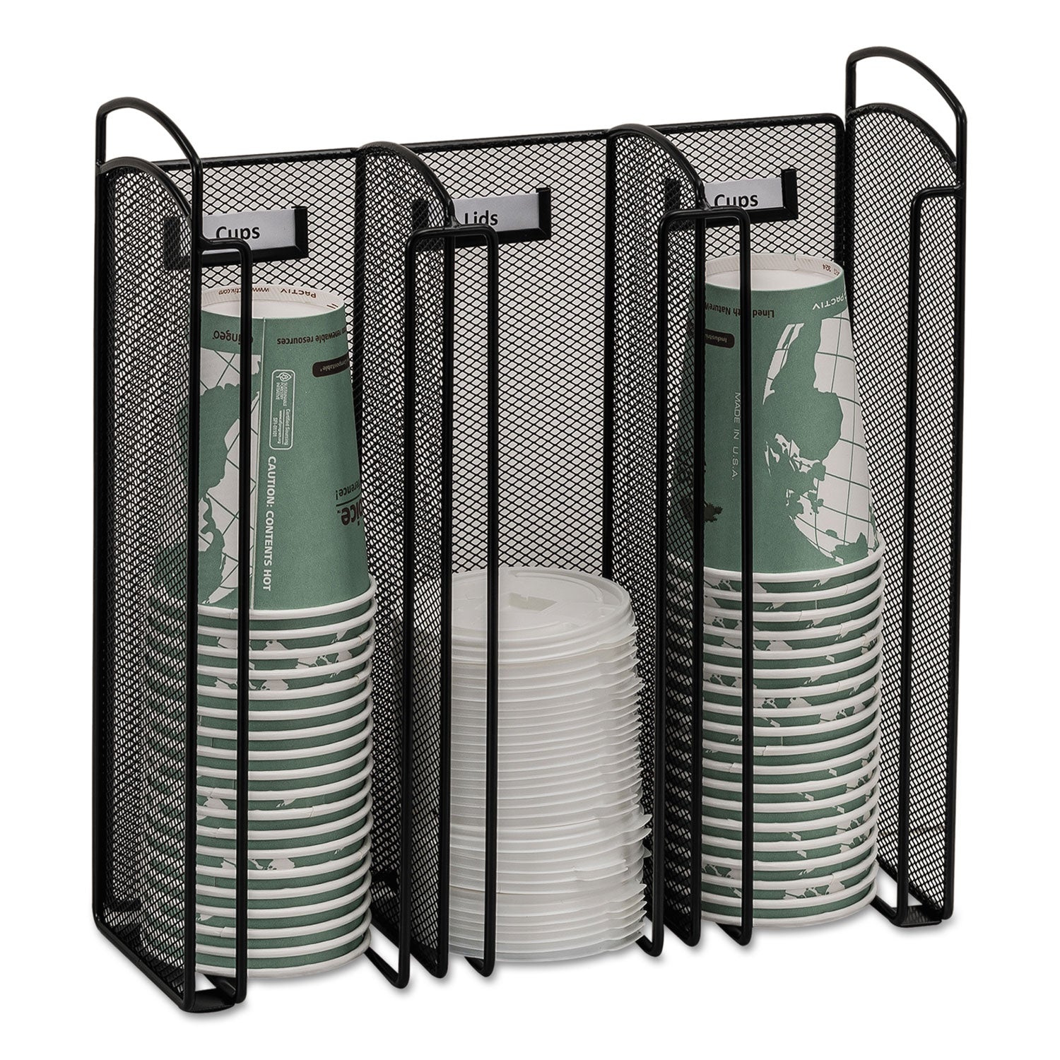 Onyx Breakroom Organizer | 3-Compartment