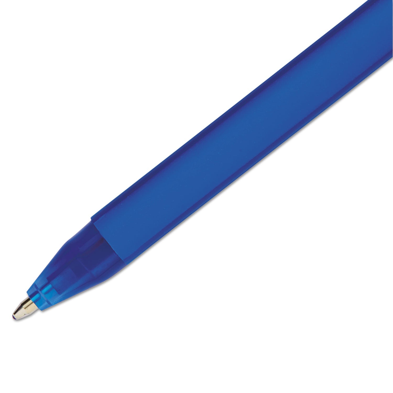 Paper Mate® Comfortmate Ultra Ballpoint Pen, Stick, Medium 1 Mm, Blue Ink, Blue Barrel, Dozen