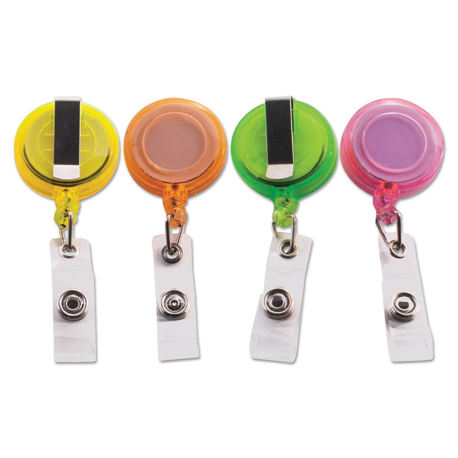 Deluxe Retractable ID Card Reel | 20-Pack
