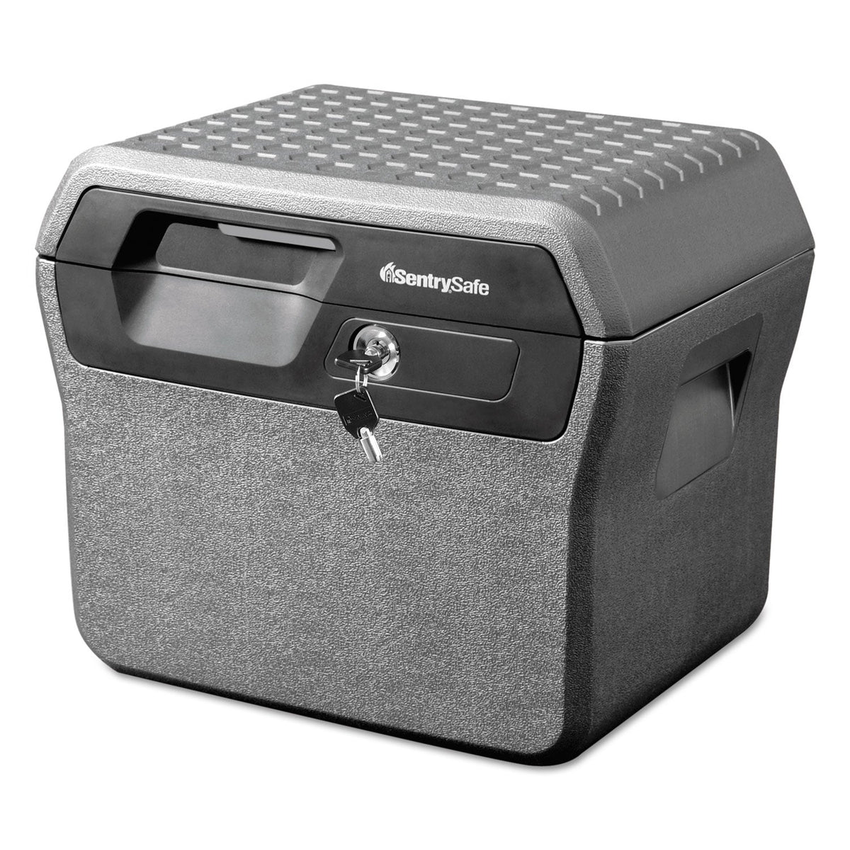 Sentry® Safe Waterproof Fire-Resistant File, 0.66 Cu Ft,16.63w X 13.88d X 14.13h, Charcoal Gray