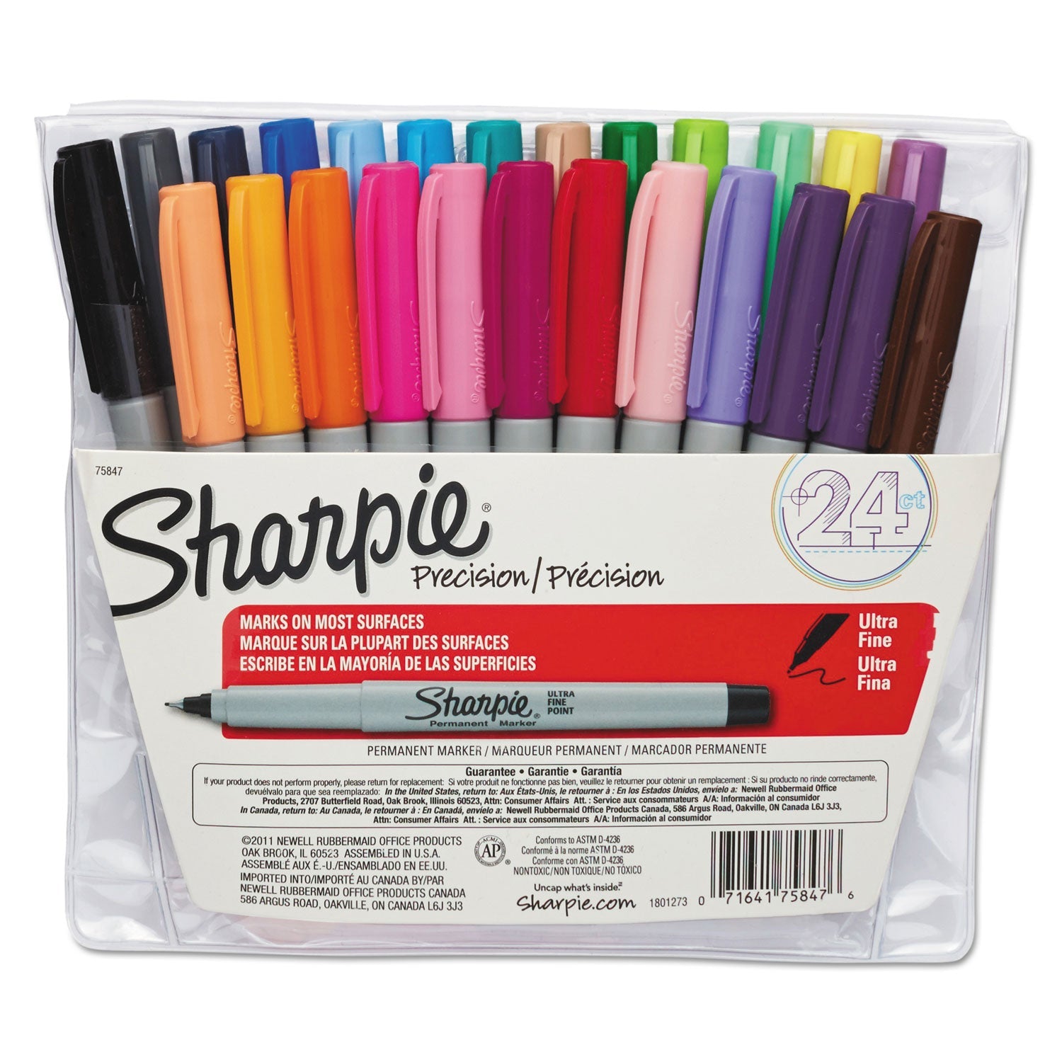 Sharpie Ultra Fine Tip Permanent Marker | 24/Set