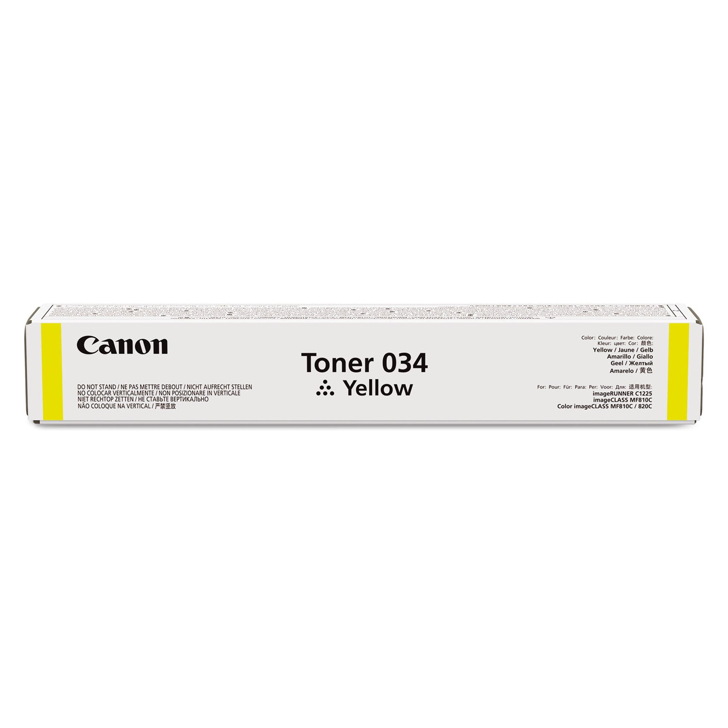 Canon® 9451b001 (034) Toner, 7,300 Page-Yield, Yellow