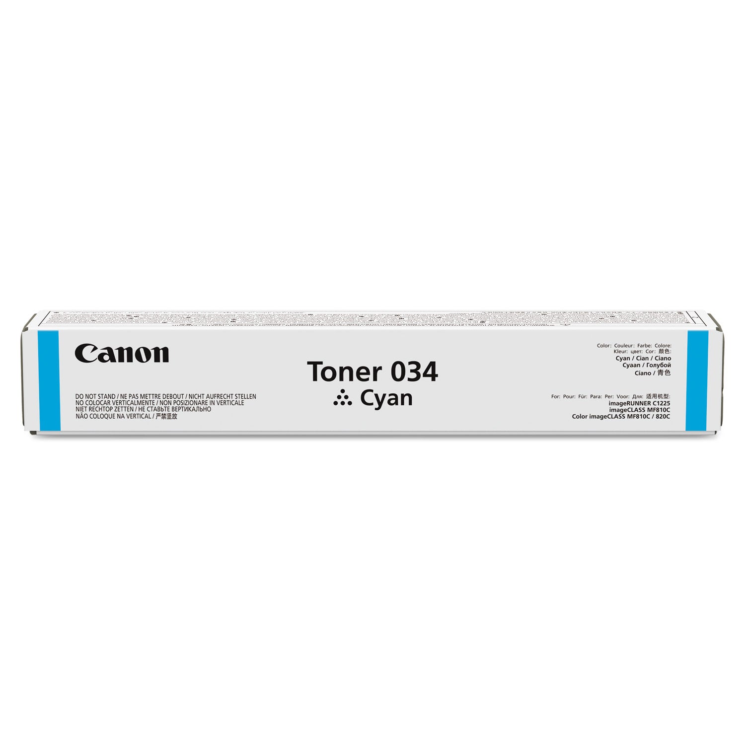 Canon 034 Toner Cartridge | Cyan, 7,300 Pages