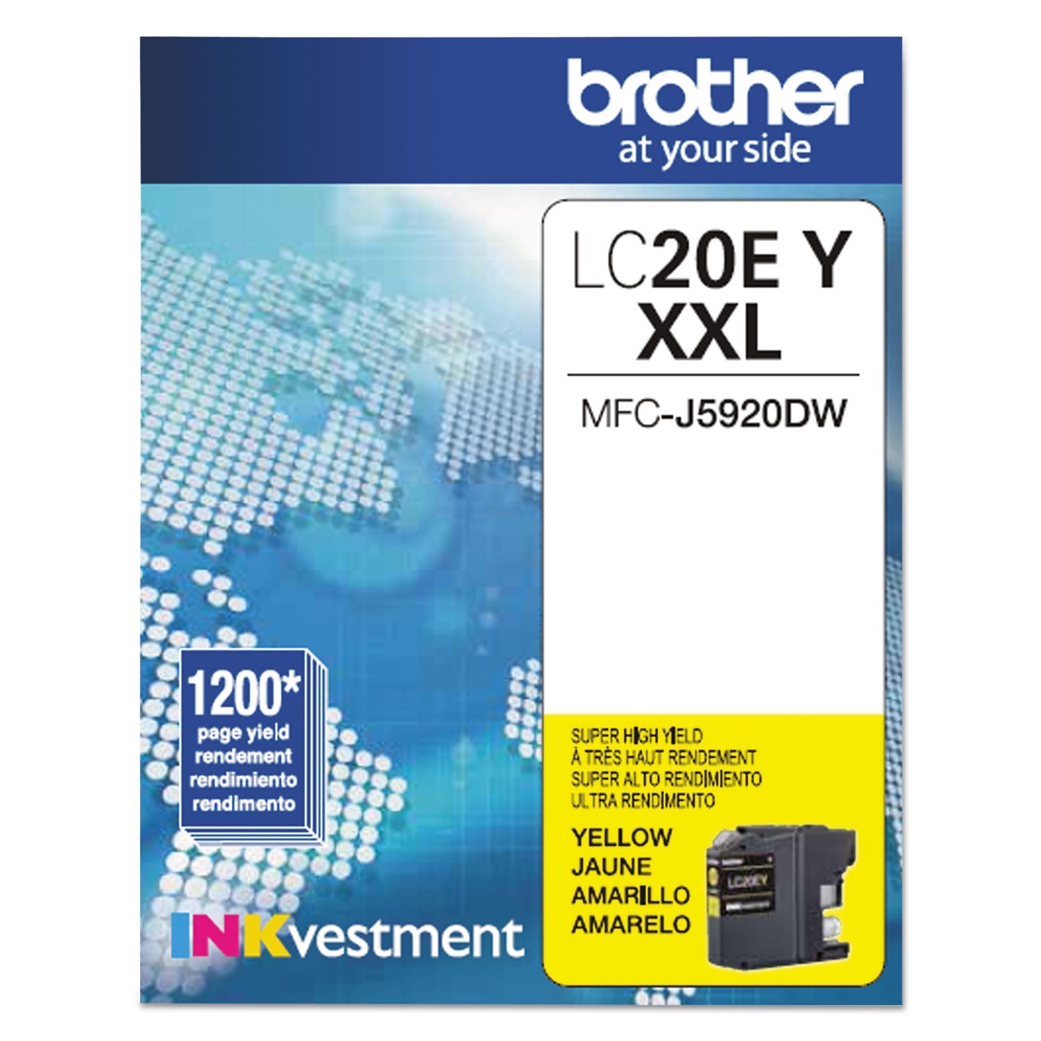 LC20EY Inkvestment Super High-Yield Ink | Yellow