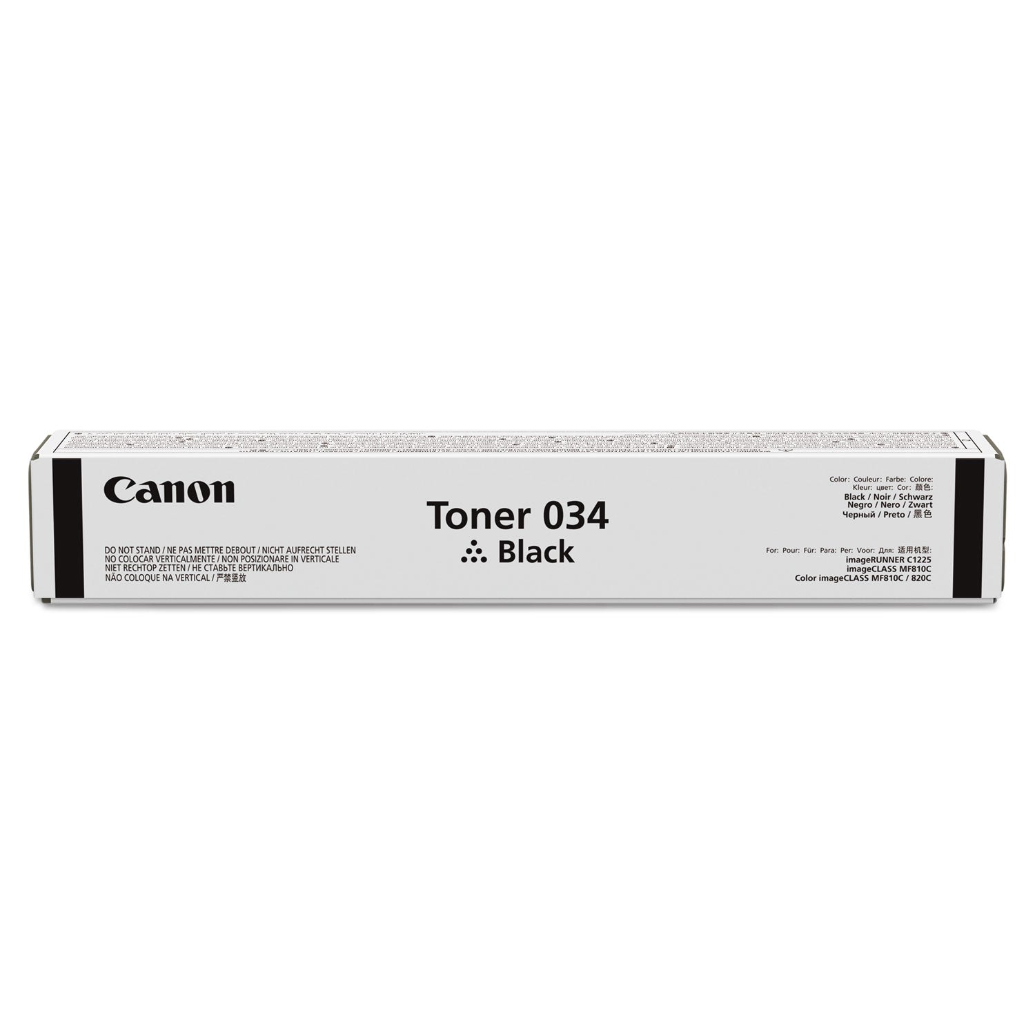 Canon 034 Toner Cartridge | Black, 12K Pages