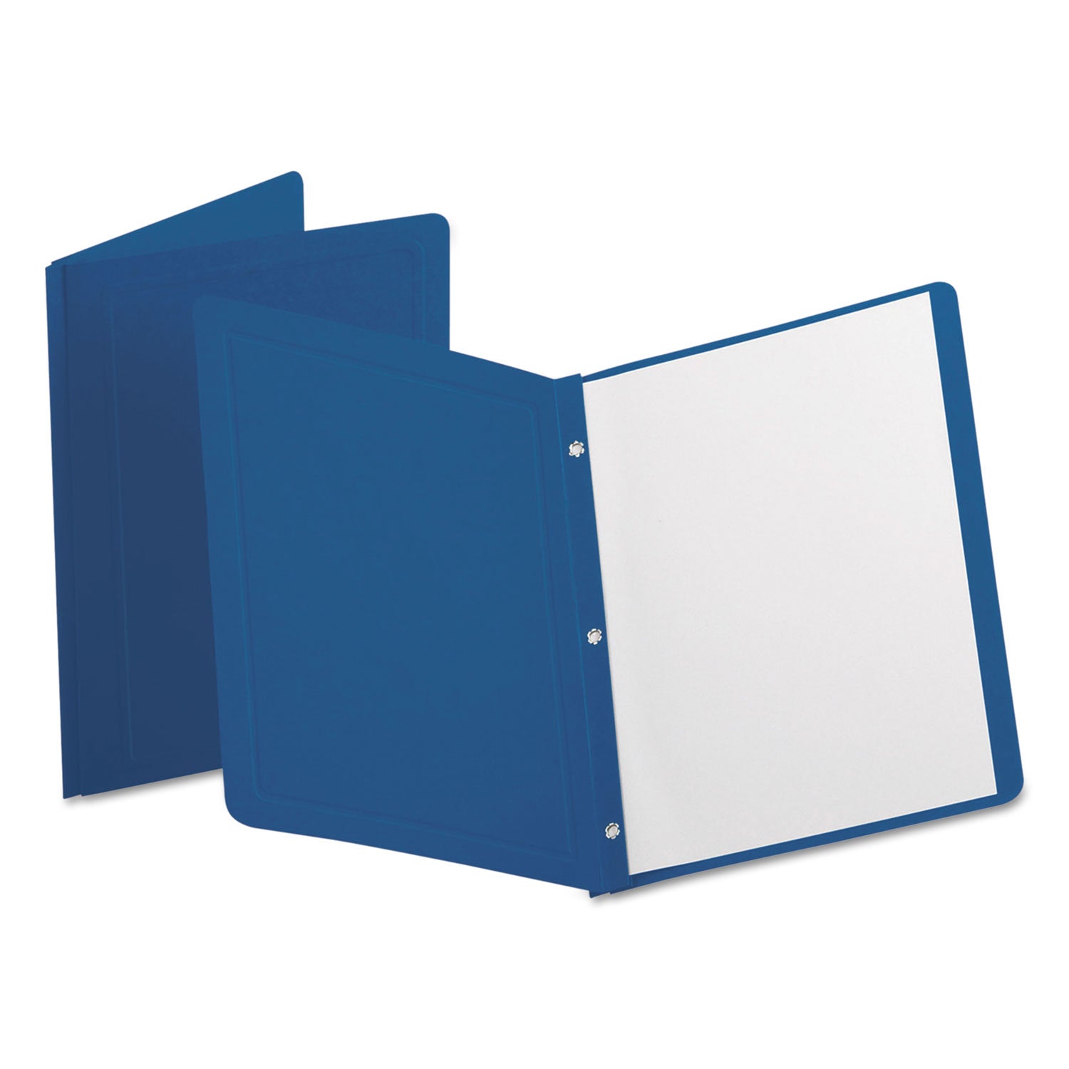 Oxford Title Panel Front Report Cover | Dark Blue