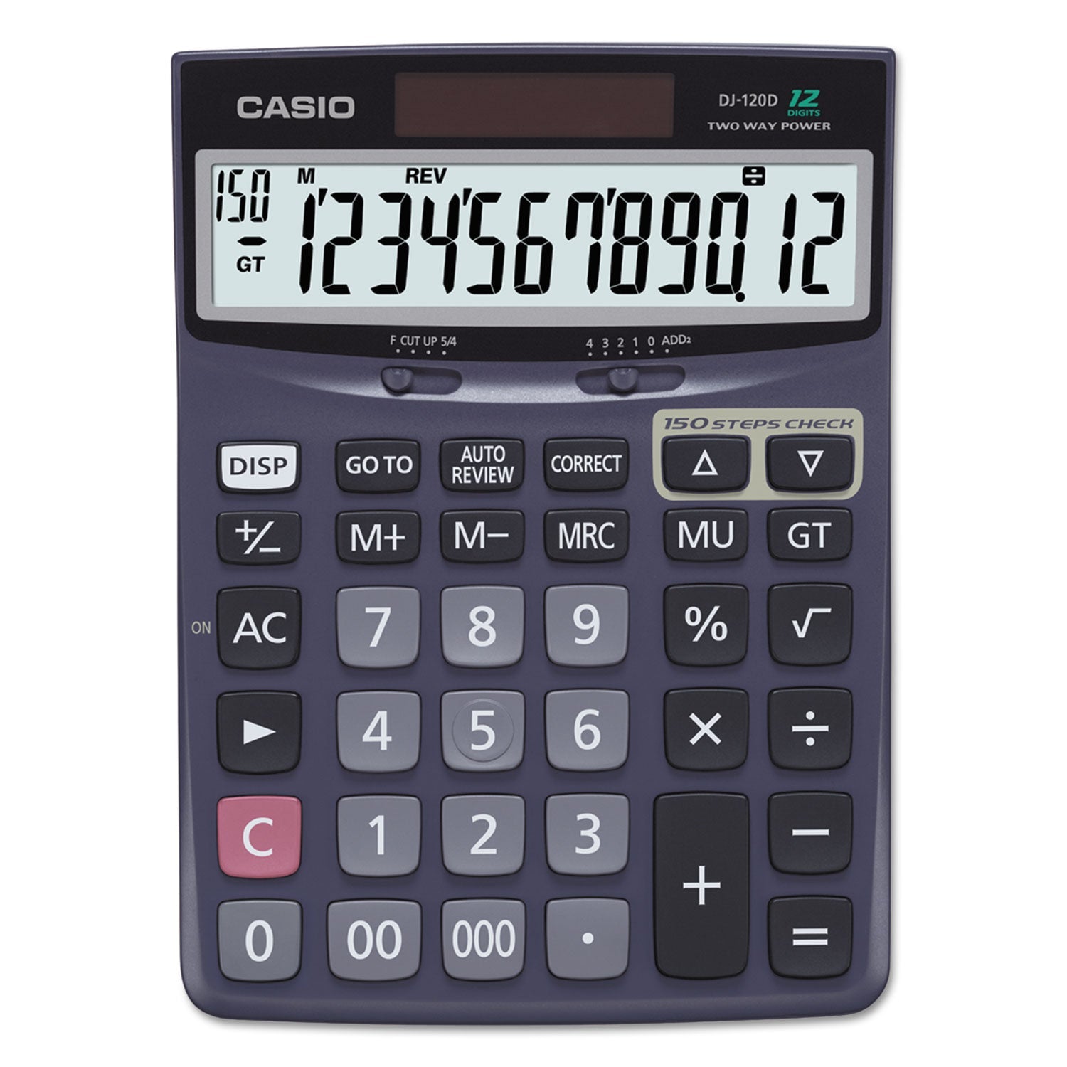 Casio® DJ120D Calculator | 12-Digit