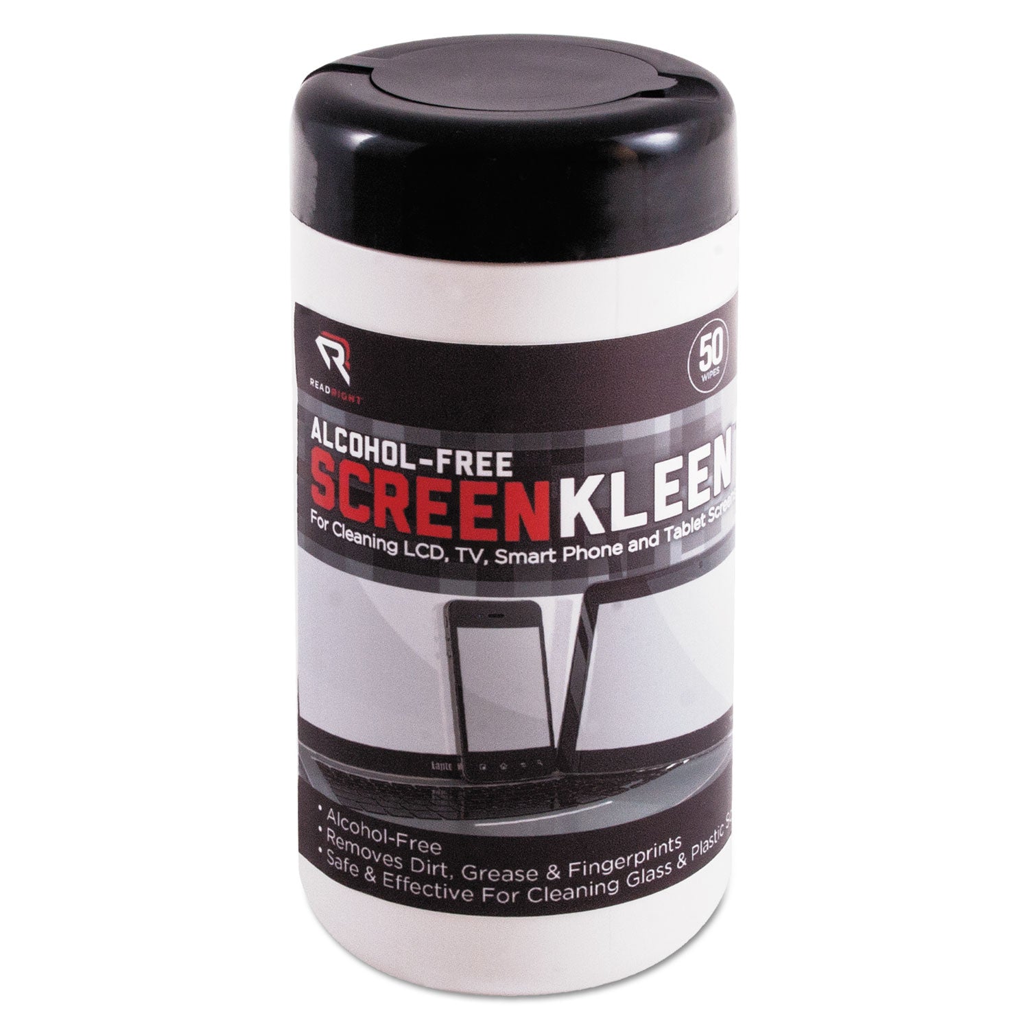 ScreenKleen Monitor Screen Wipes | 50/Tub, Read Right®