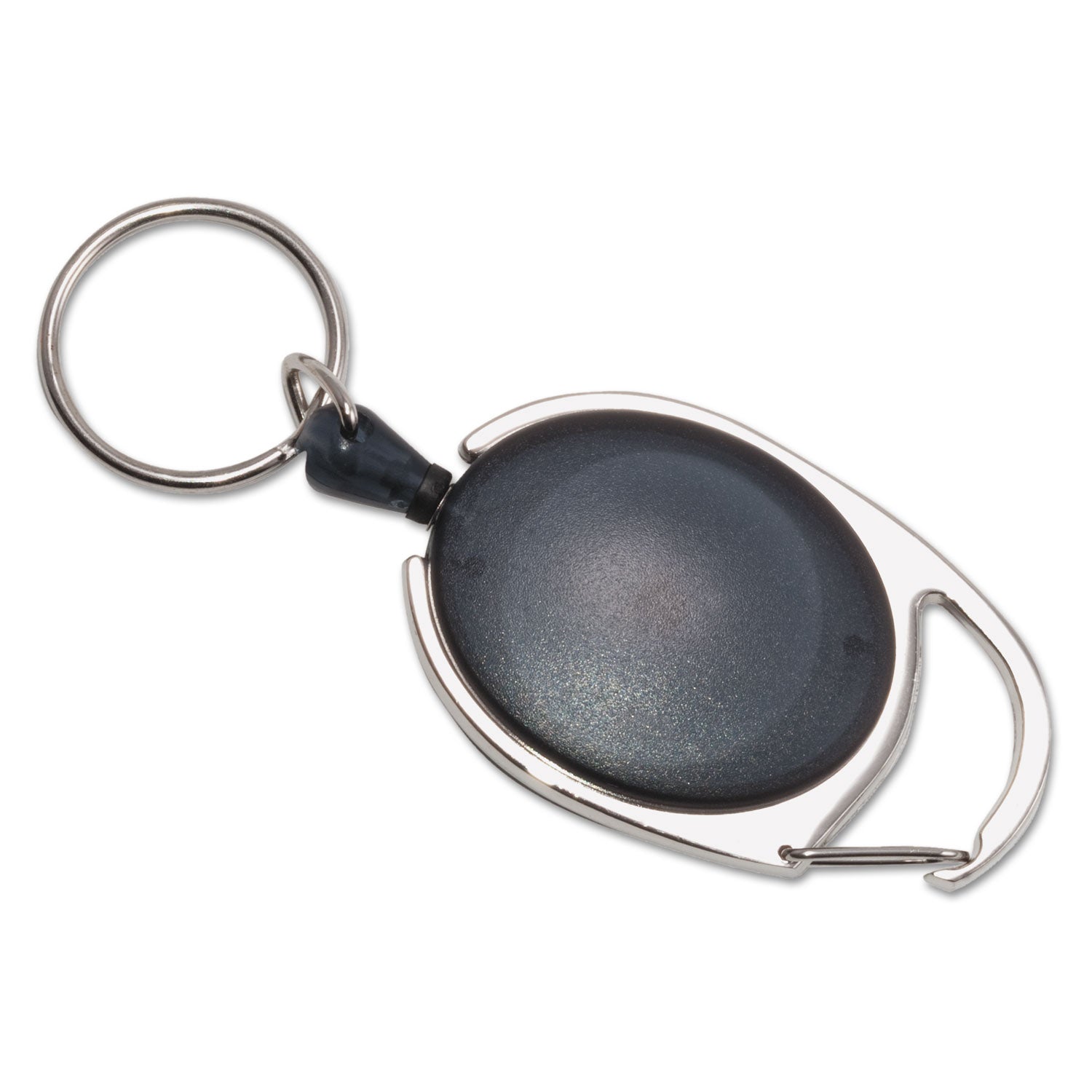 Advantus Carabiner-Style Retractable ID Card Reel