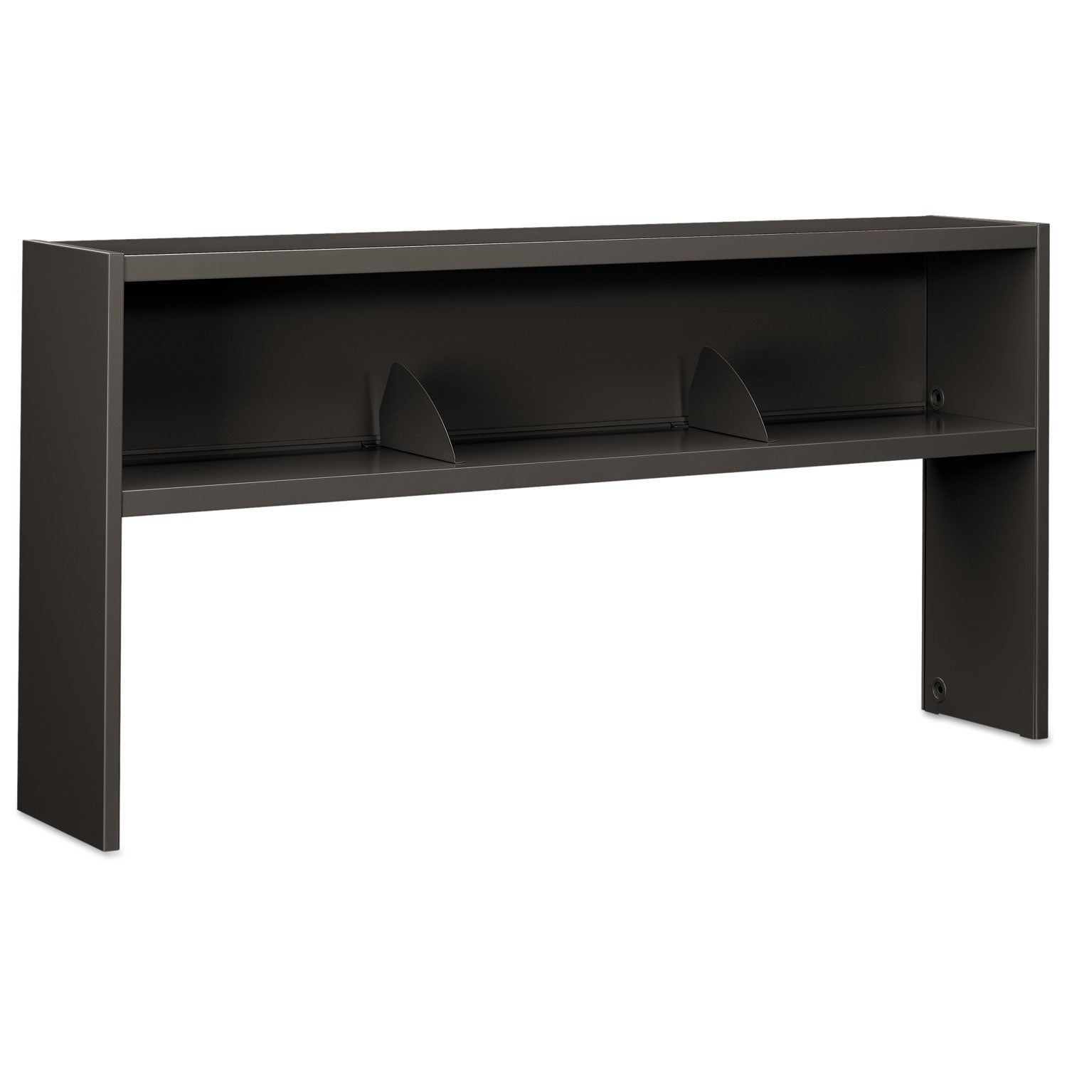 Stack On Open Shelf Hutch | HON 72"w, Charcoal