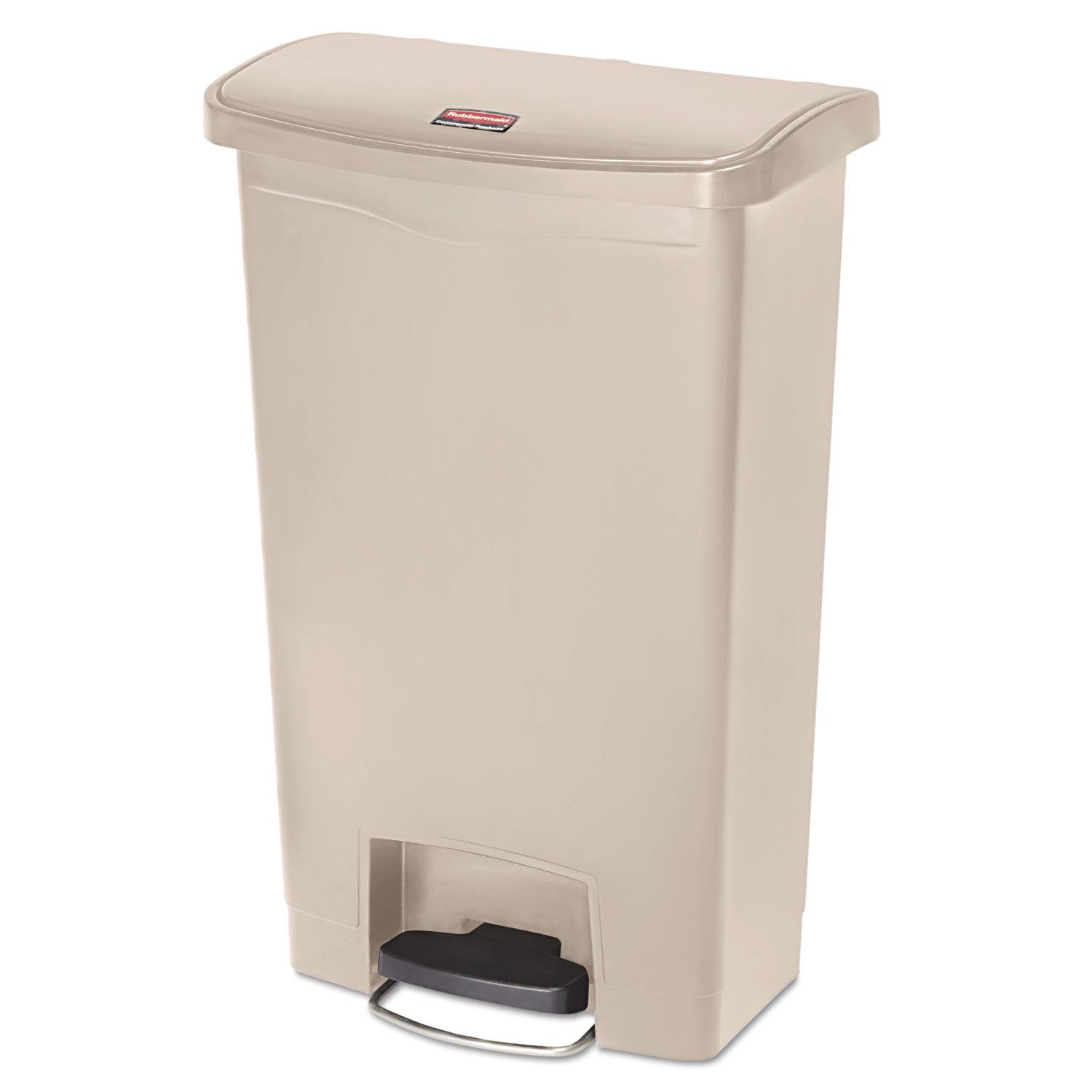 Resin Step-On Container | 13 Gal, Slim Profile