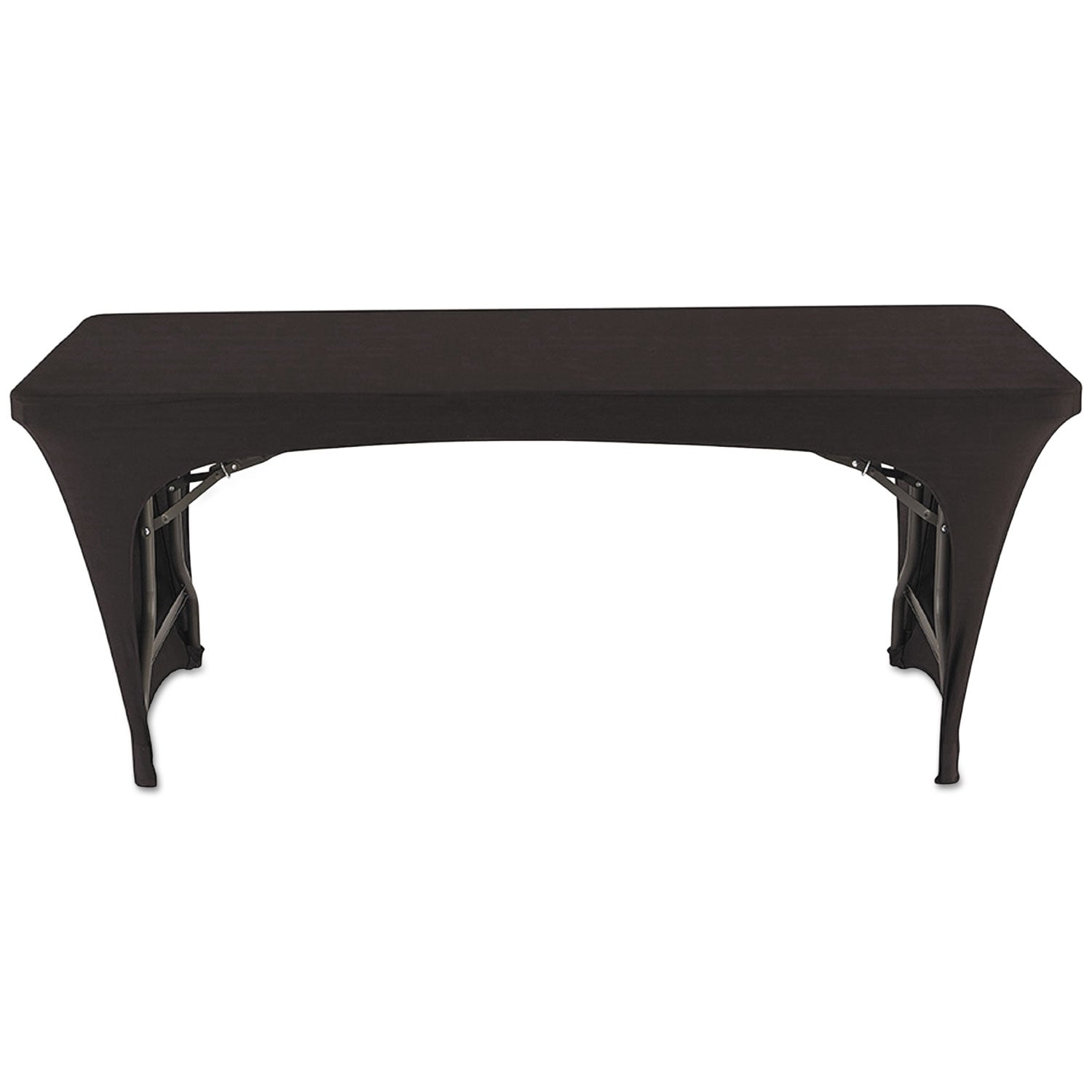 Iceberg Igear Fabric Table Cover, Open Design, Polyester/spandex, 30" X 72", Black - Bloom Skins