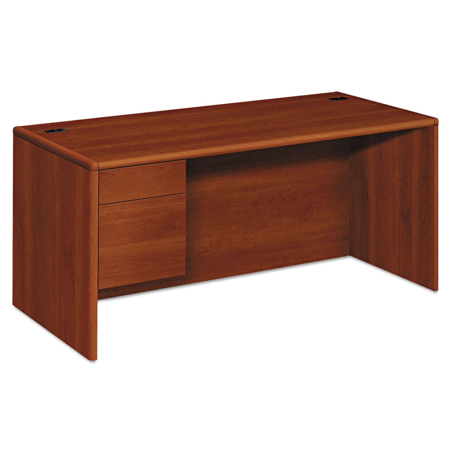 L-Workstation Desk | HON 10700 Series, Cognac