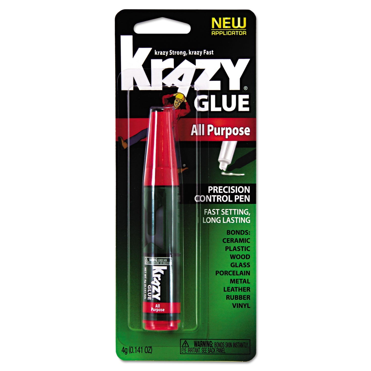 All Purpose Krazy Glue | .14 Oz | Dries Clear