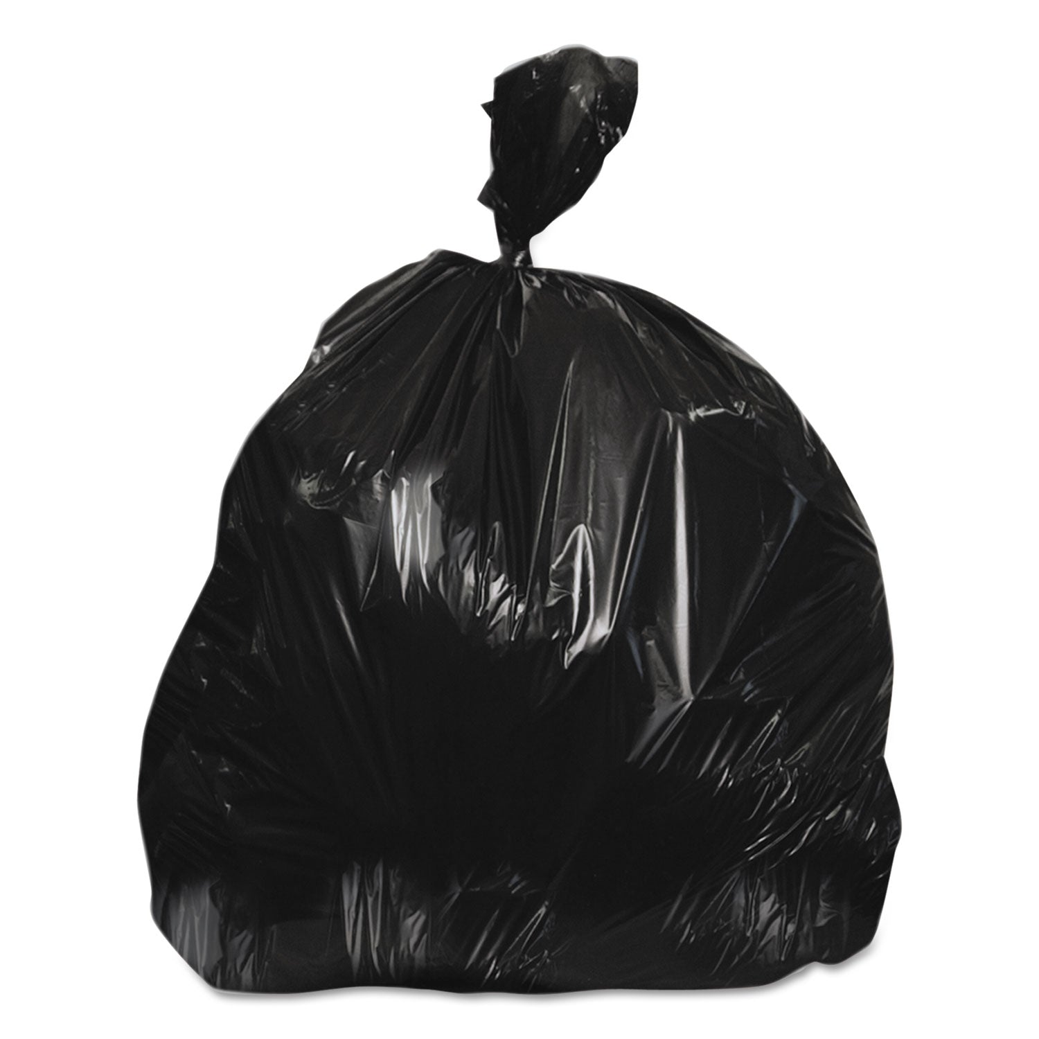 High-Density Waste Can Liners | 30 Gal Black