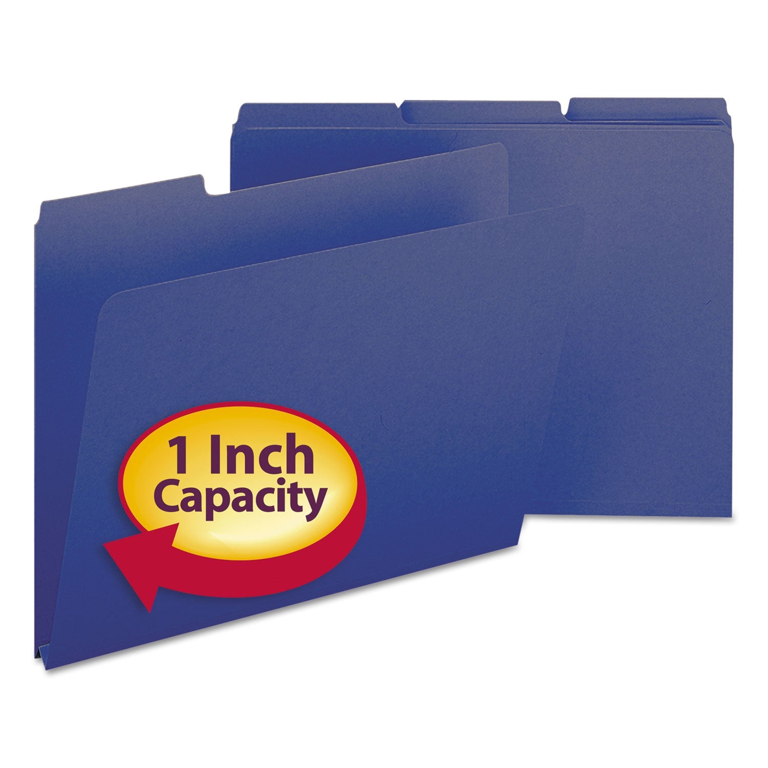 Expanding Recycled Pressboard Folders | Blue