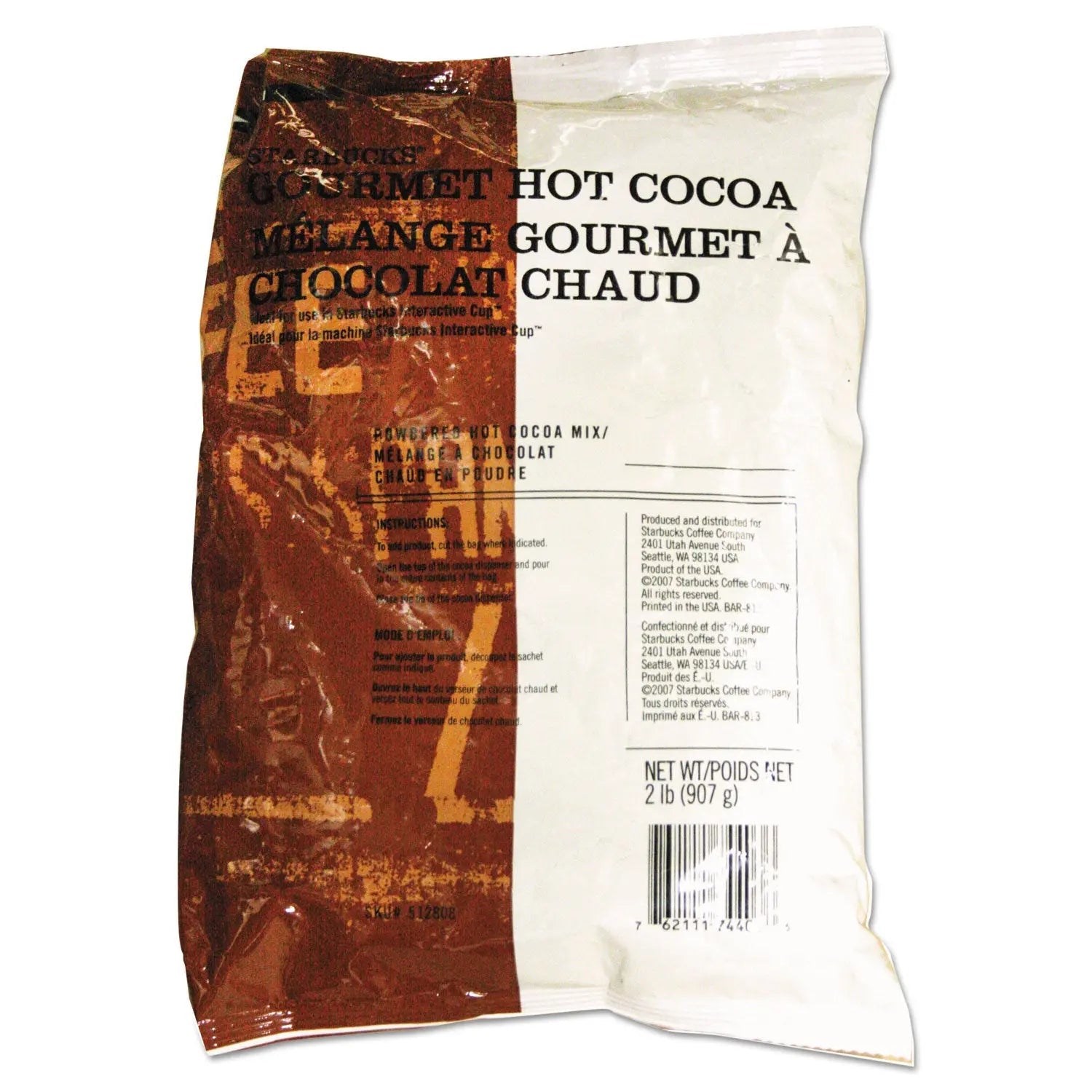 Starbucks® Gourmet Hot Cocoa, 2 Lb Bag, 6/carton - Bloom Skins