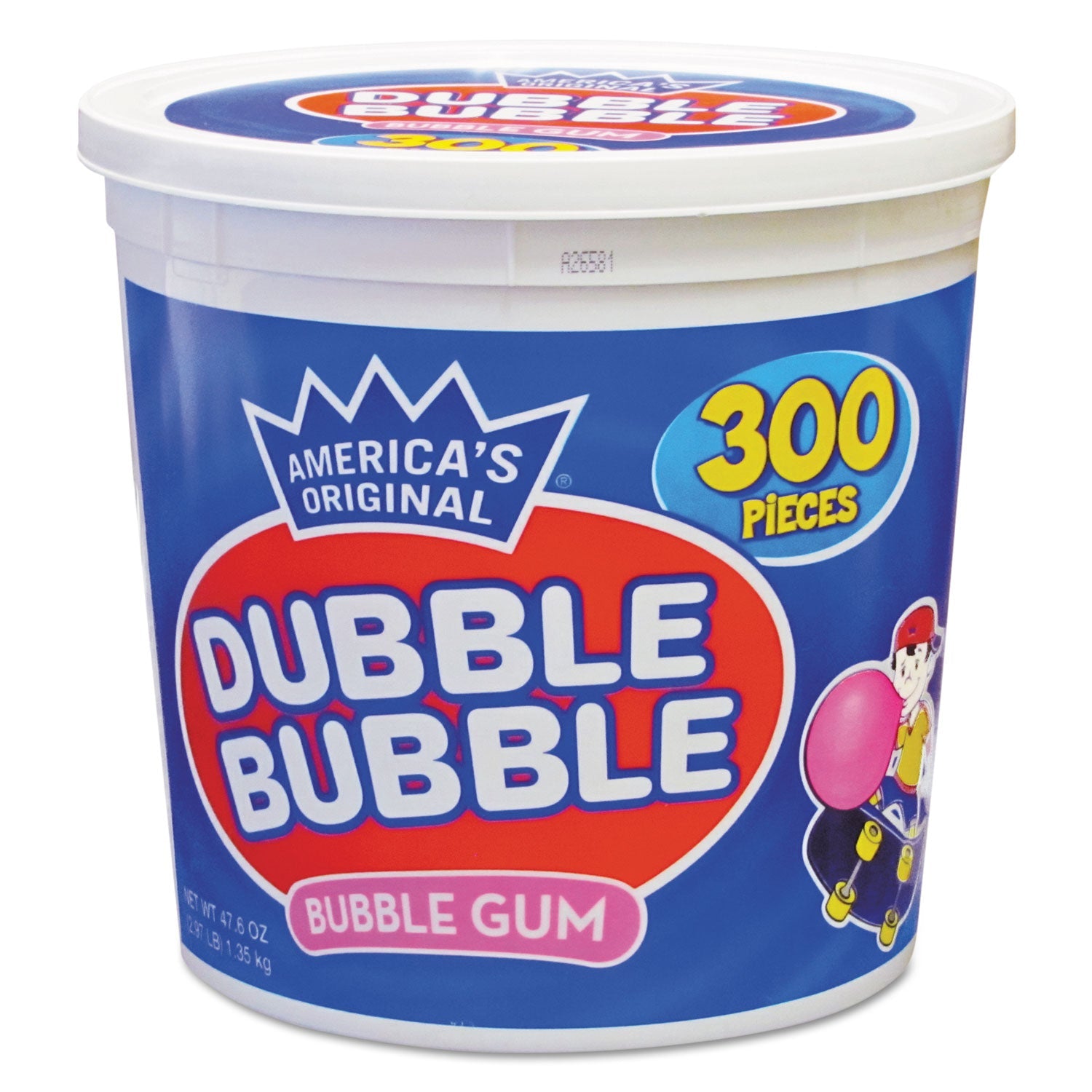 Dubble Bubble Bubble Gum | Original Pink 300/Tub