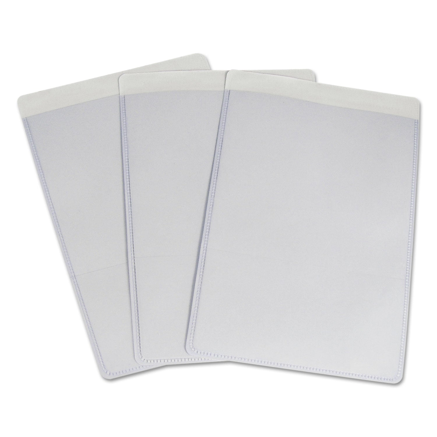 C-Line® Self-Adhesive Shop Ticket Holders, Super Heavy, 25 Sheets, 5 X 8, 50/box