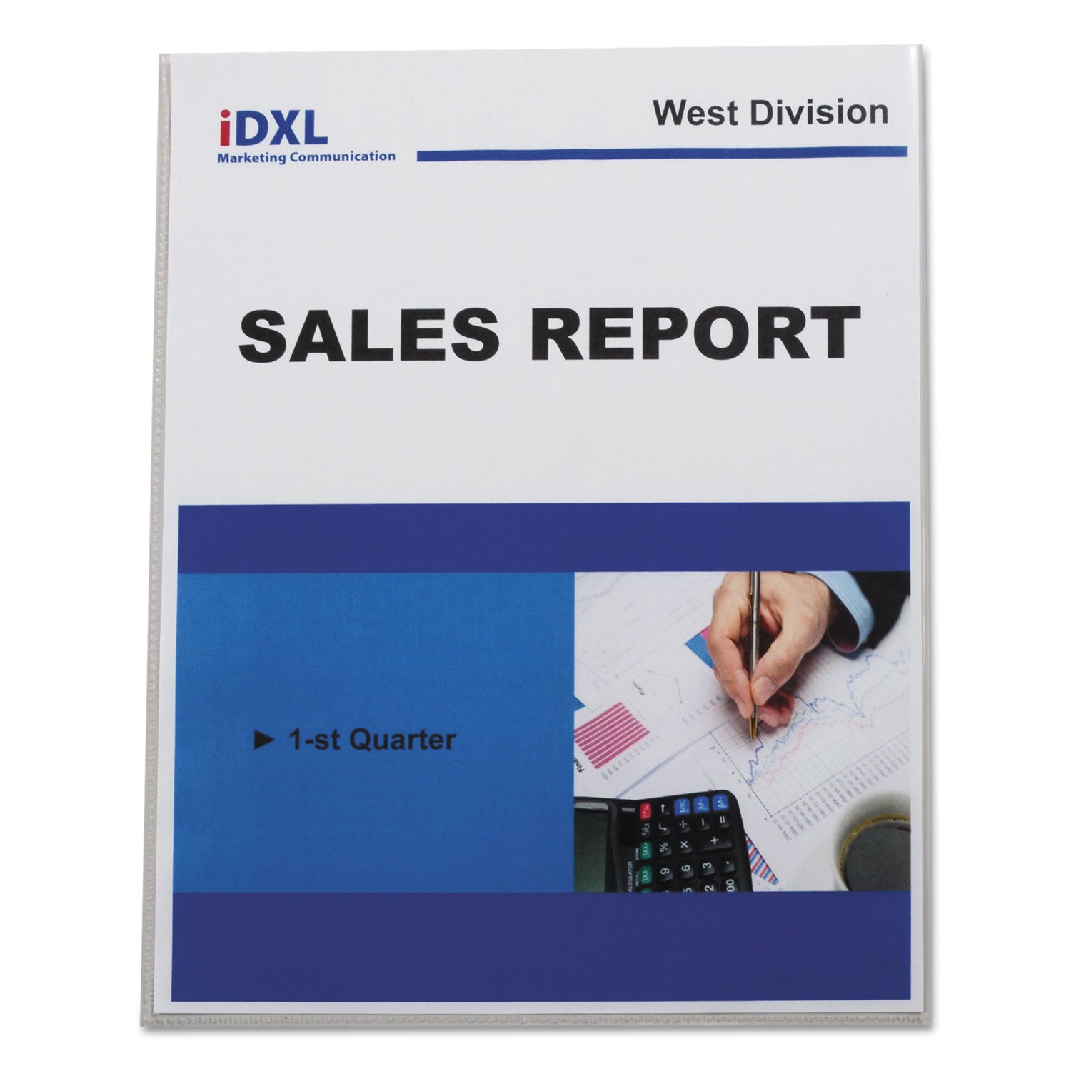 C-Line® Top-Load No-Hole Sheet Protectors, Heavyweight, Clear, 2" Capacity, 25/Box