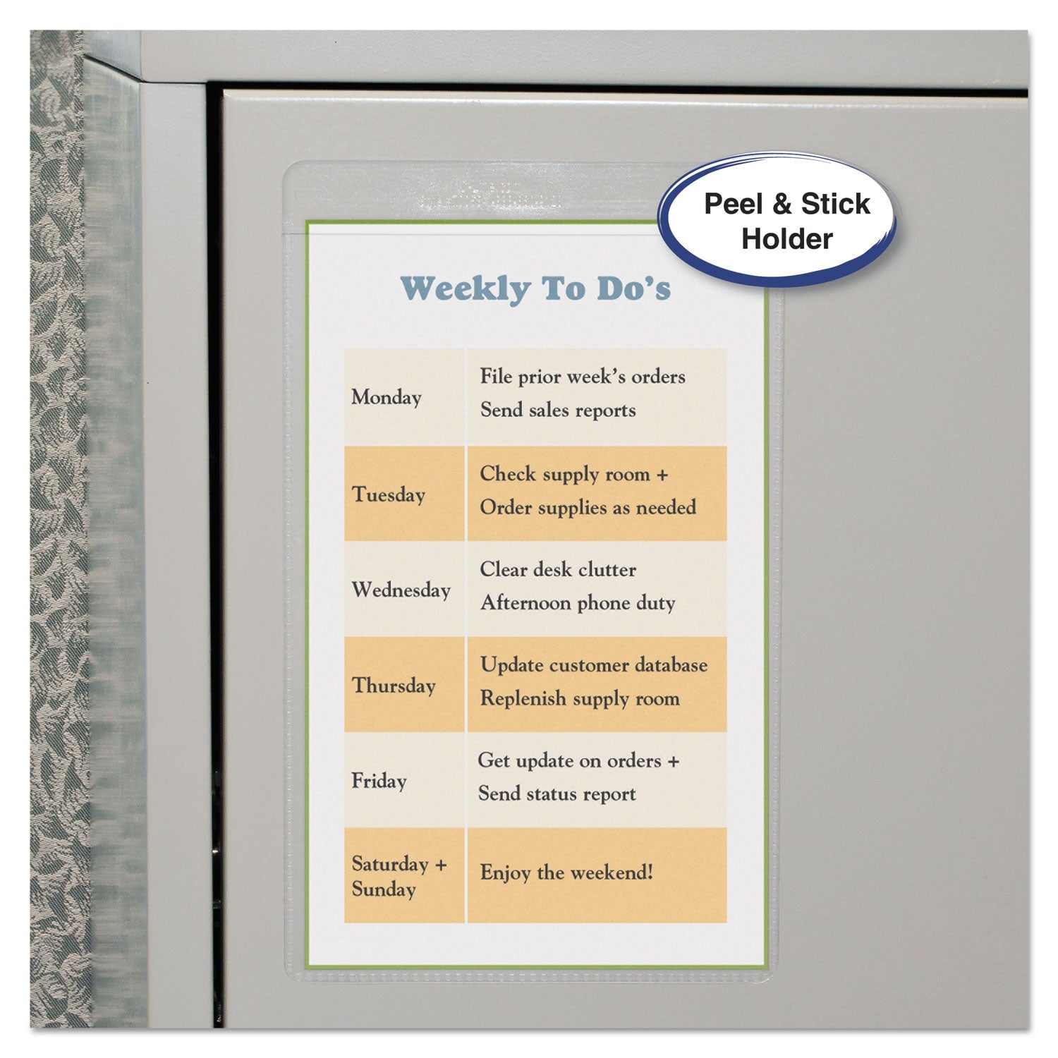 C-Line® Self-Adhesive Shop Ticket Holders, Super Heavy, 25 Sheets, 5 X 8, 50/box