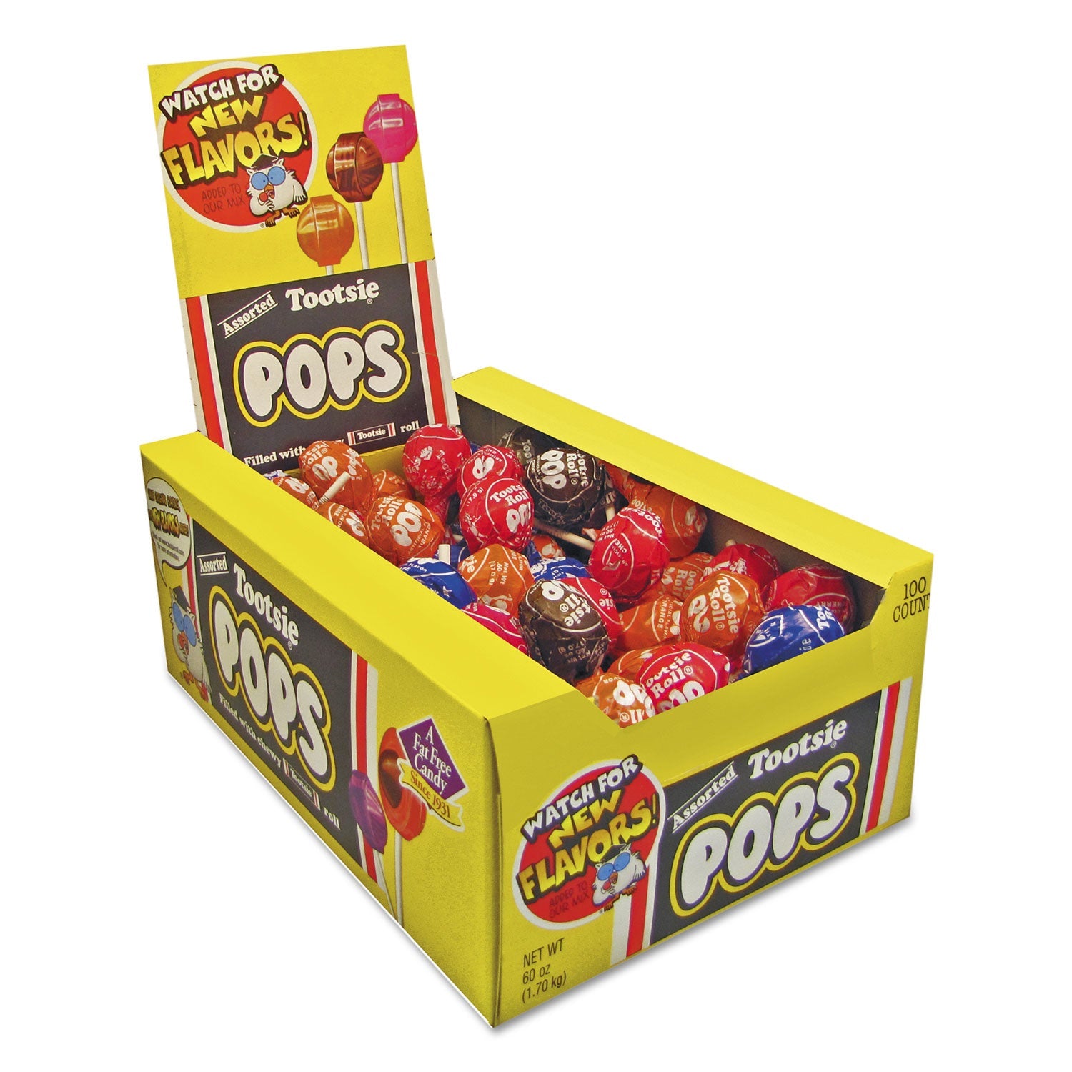 Tootsie Roll Tootsie Pops | Assorted, 100/Box