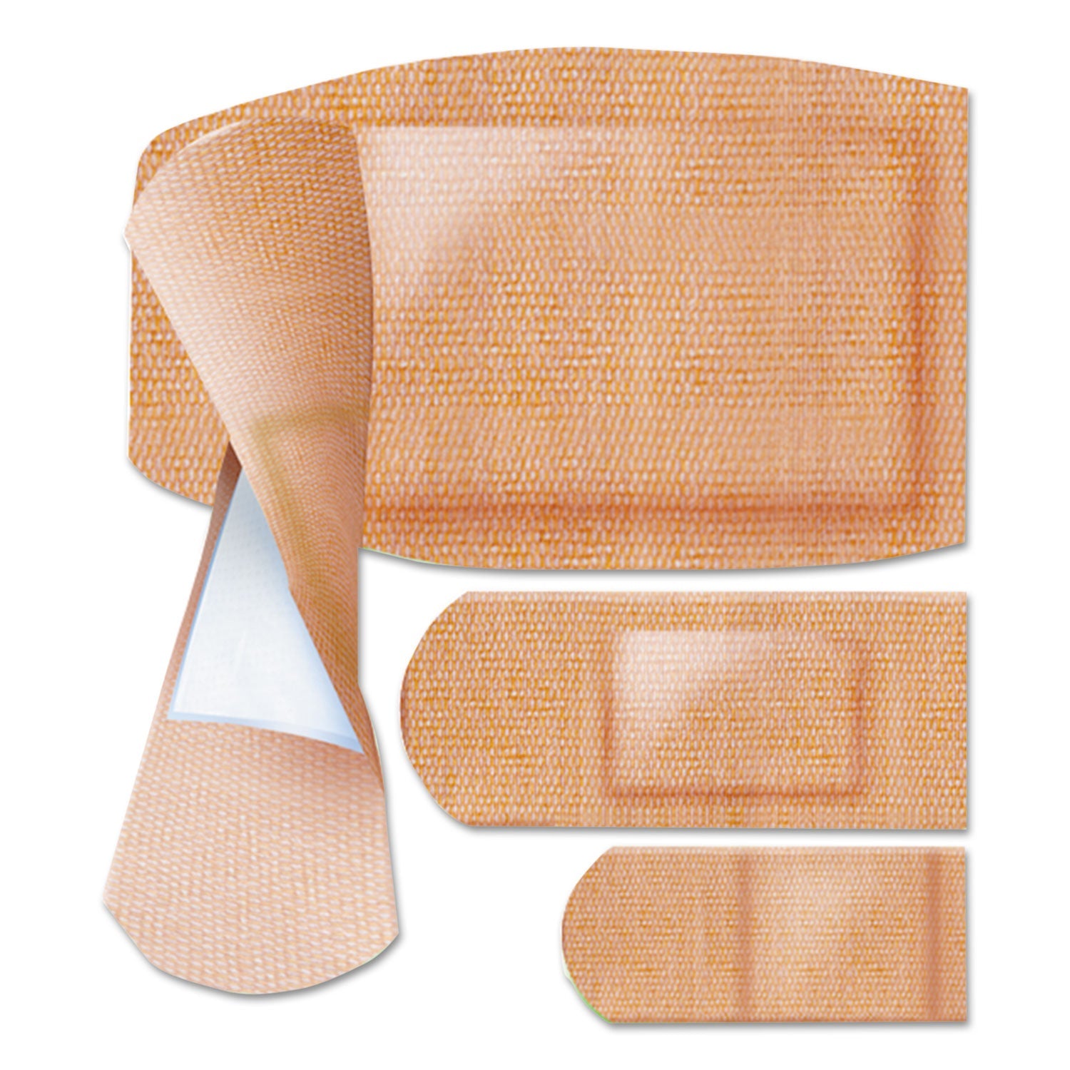 Curad® Flex Fabric Bandages, Assorted Sizes, 100/box