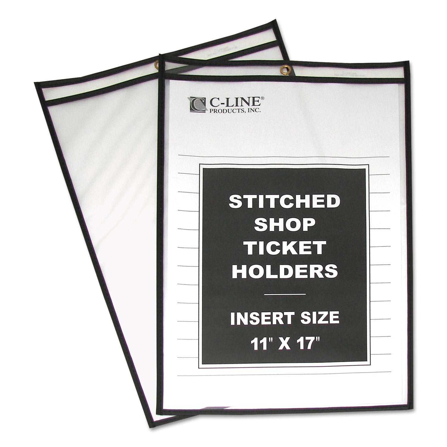 Shop Ticket Holders | 11x17, Both Sides Clear