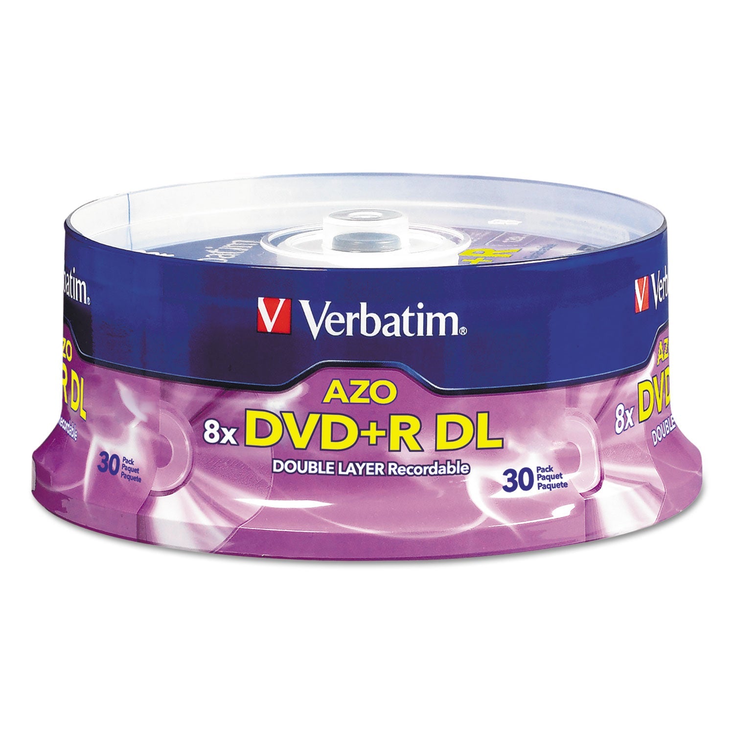DVD+R Dual Layer Recordable Disc | 8.5 GB, 30/Pk