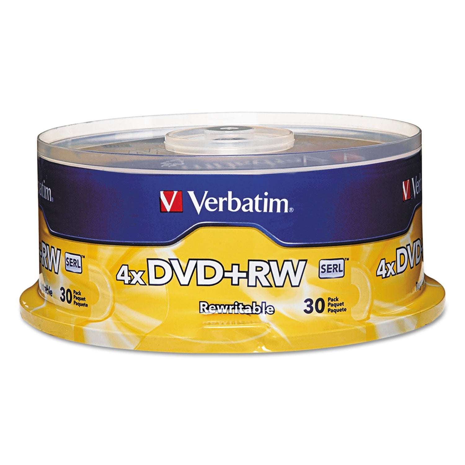 Verbatim DVD+RW Rewritable Disc | 30/Pack