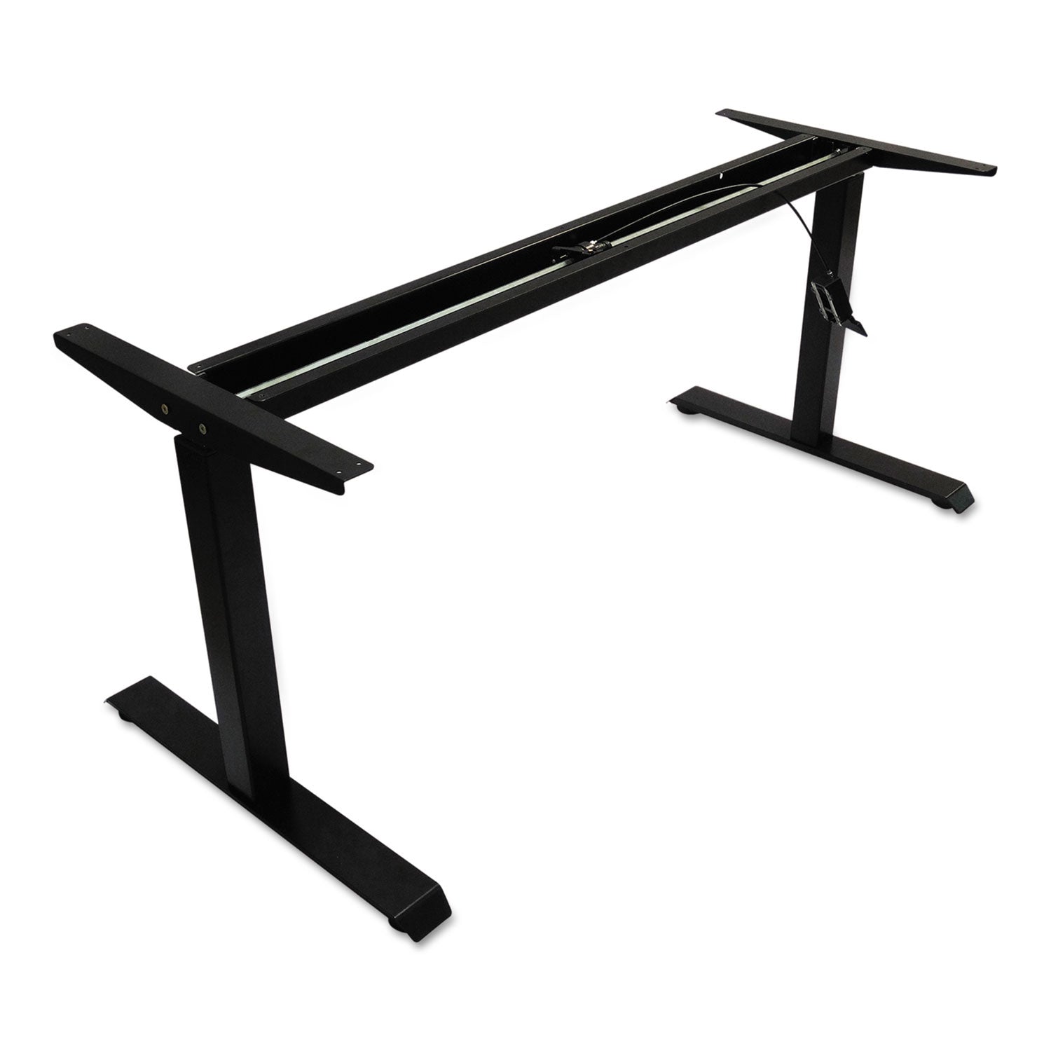 Pneumatic Sit-Stand Desk Base | Alera® | Black