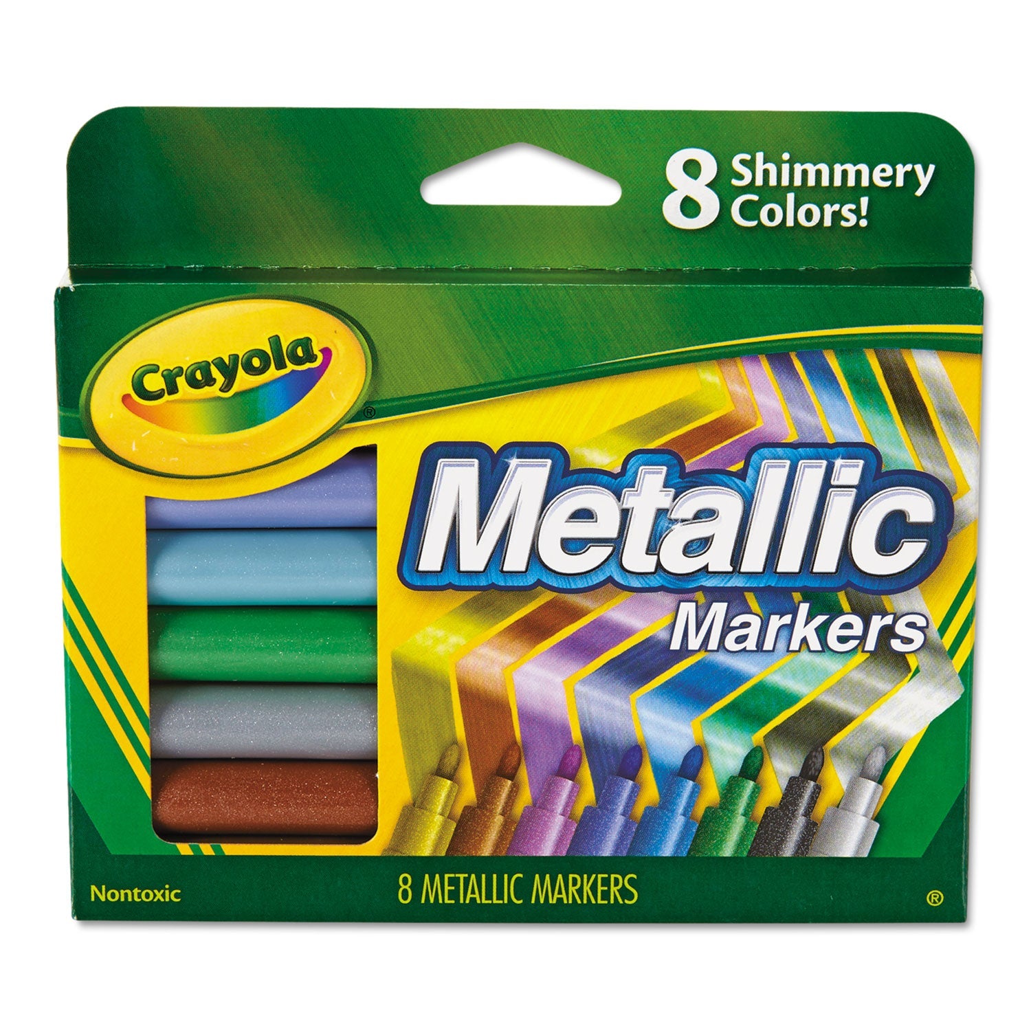 Crayola® Metallic Markers | 8-Set