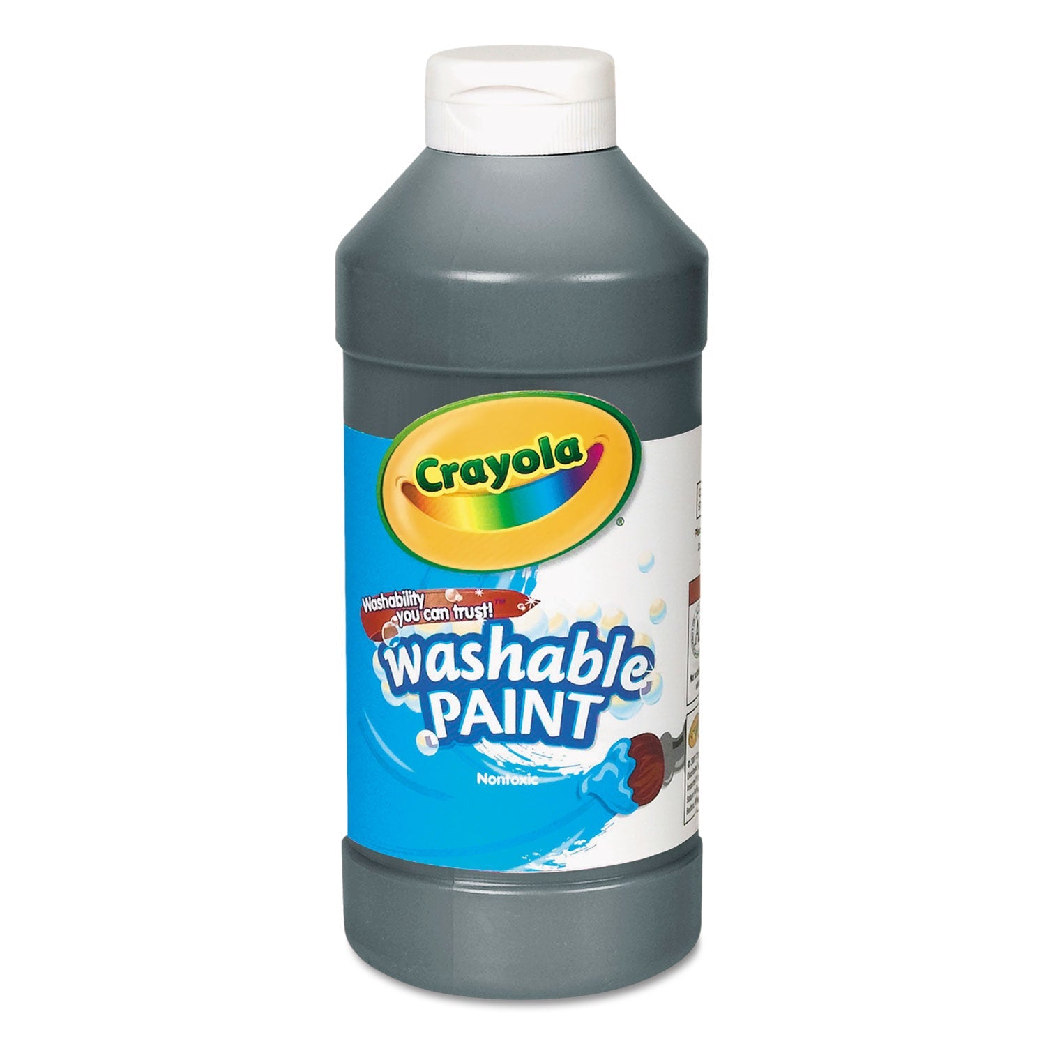Crayola® Washable Paint, Black, 16 Oz Bottle
