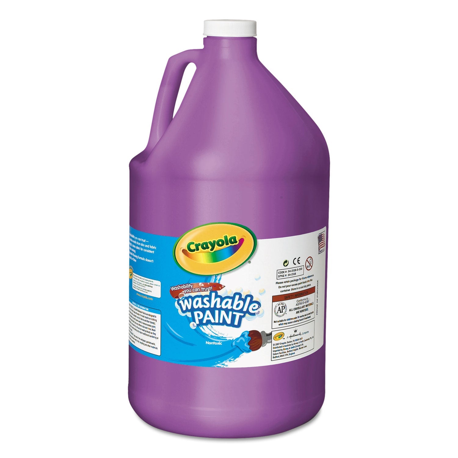 Crayola® Washable Paint, Violet, 1 Gal Bottle