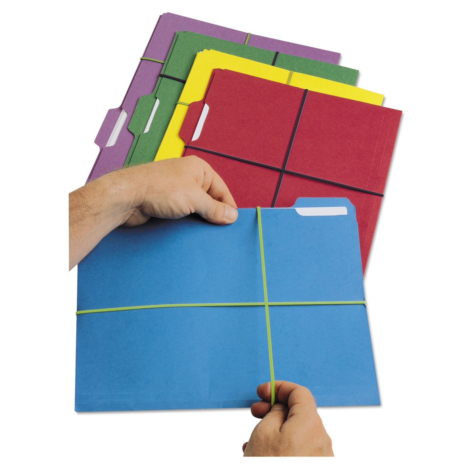 Alliance® X-Treme Rubber Bands, Size 117b, 0.08" Gauge, Black, 1 Lb Box, 200/box