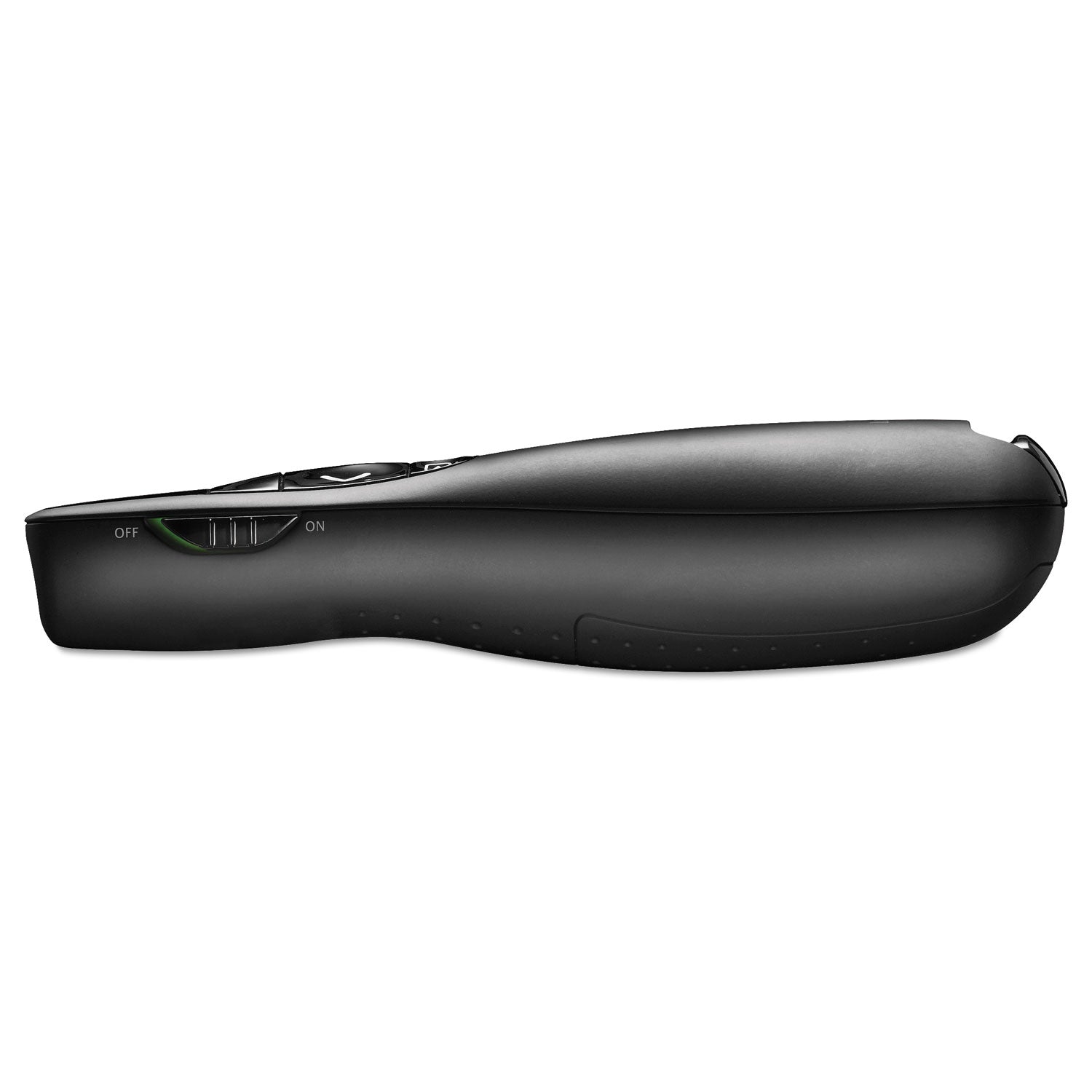 Logitech® R400 Wireless Presentation Remote With Laser Pointer, Class 2, 50 Ft Range, Matte Black