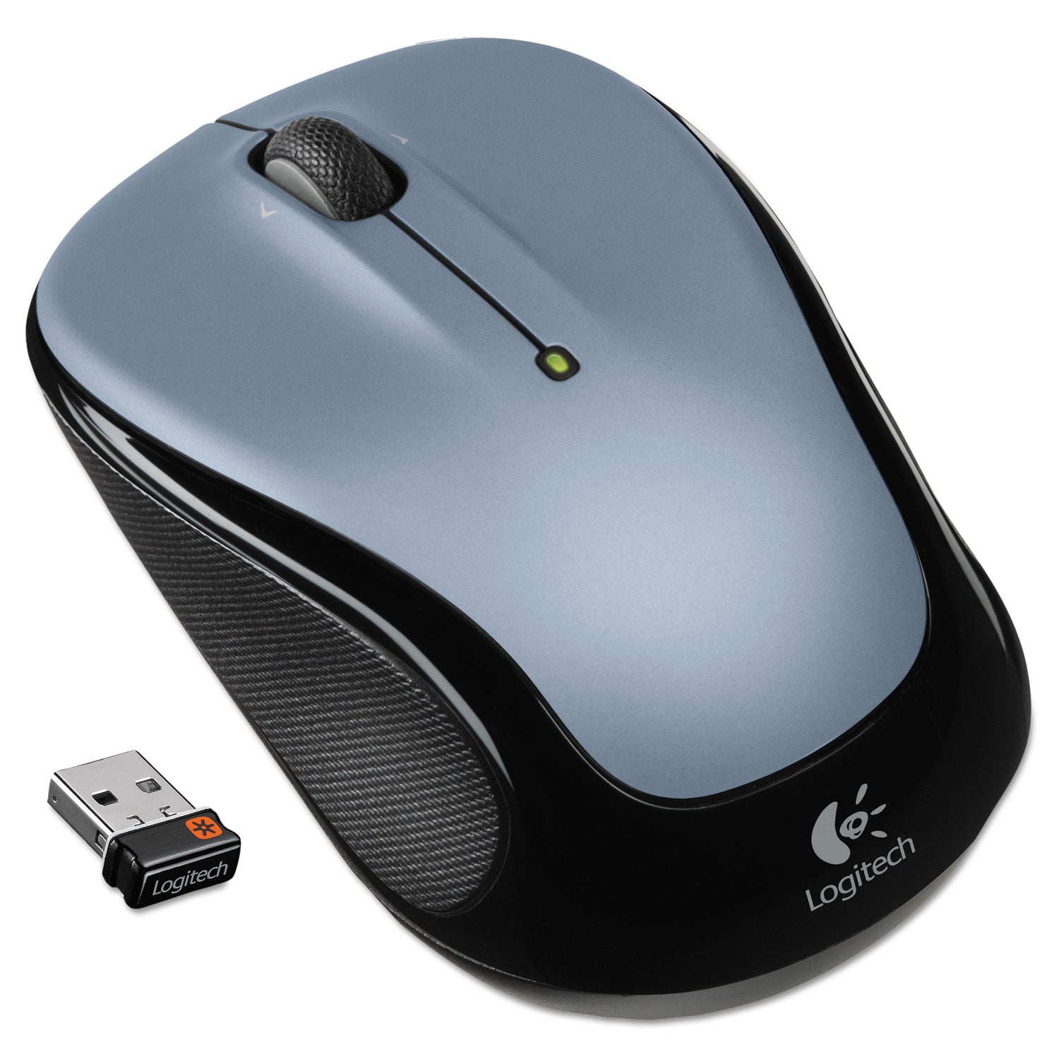 Logitech® M325 Wireless Mouse, 2.4 Ghz Frequency/30 Ft Wireless Range, Left/right Hand Use, Silver