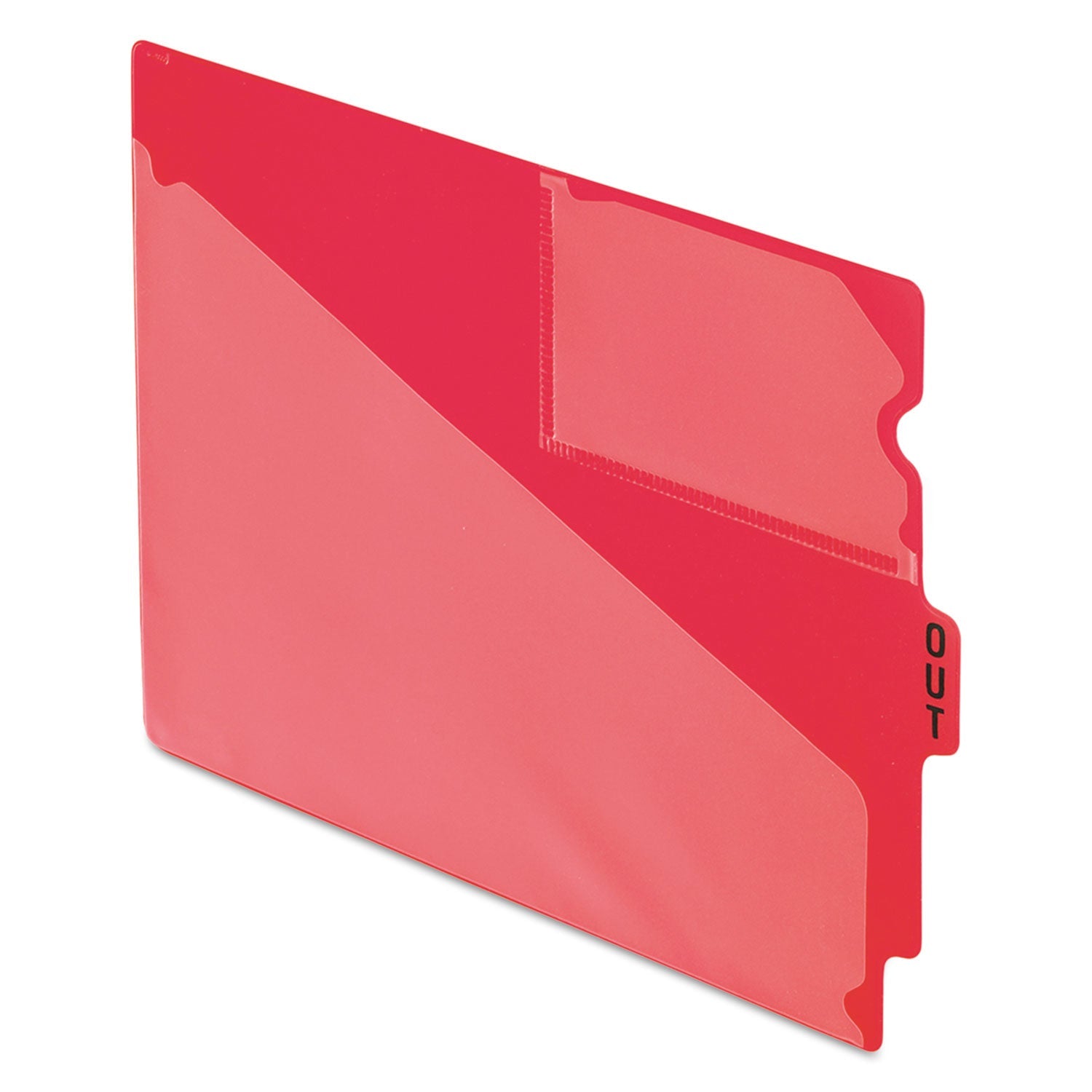 Colored Poly End Tab "Out" Guides | 50-Box