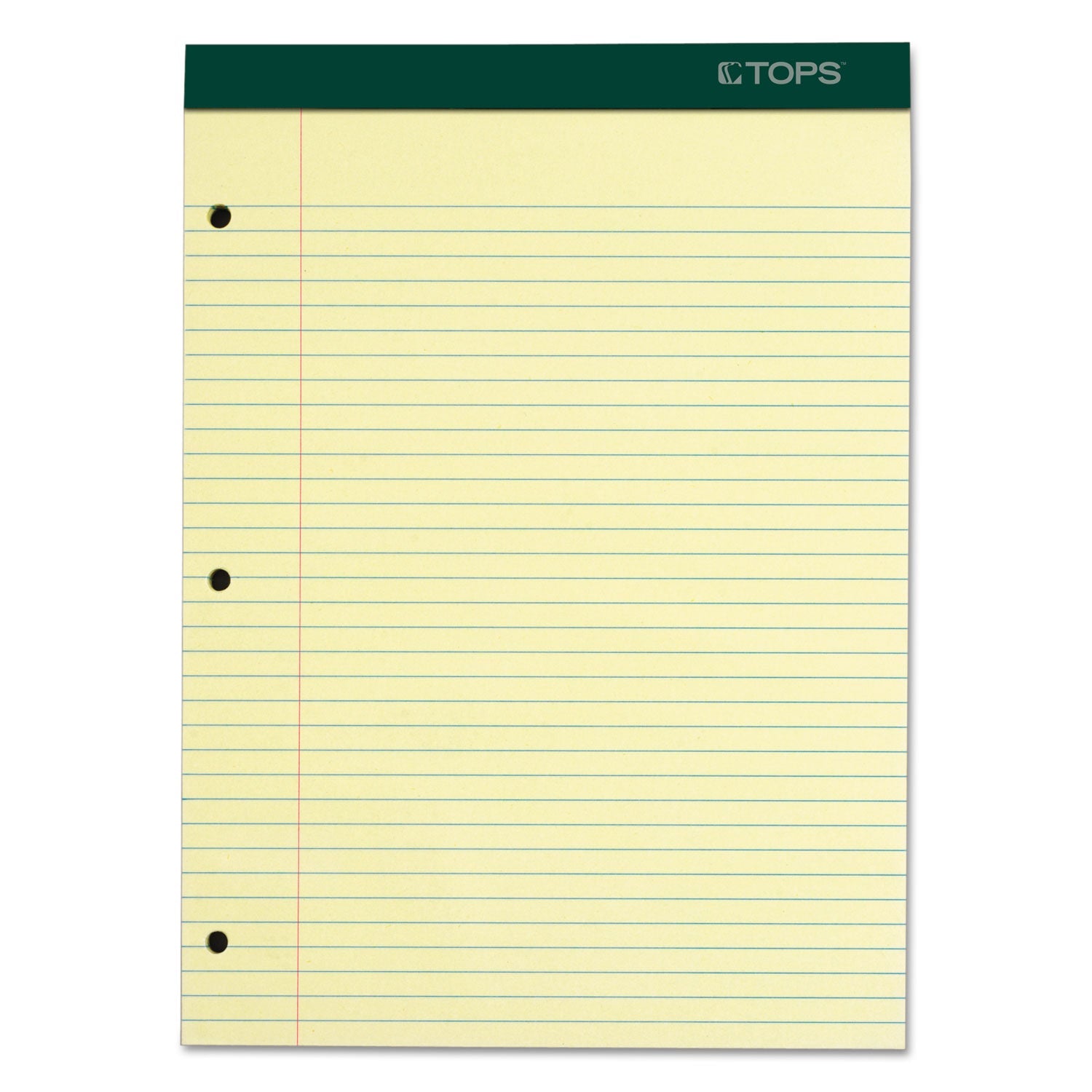 TOPS Double Docket Ruled Pads With Sturdy Back