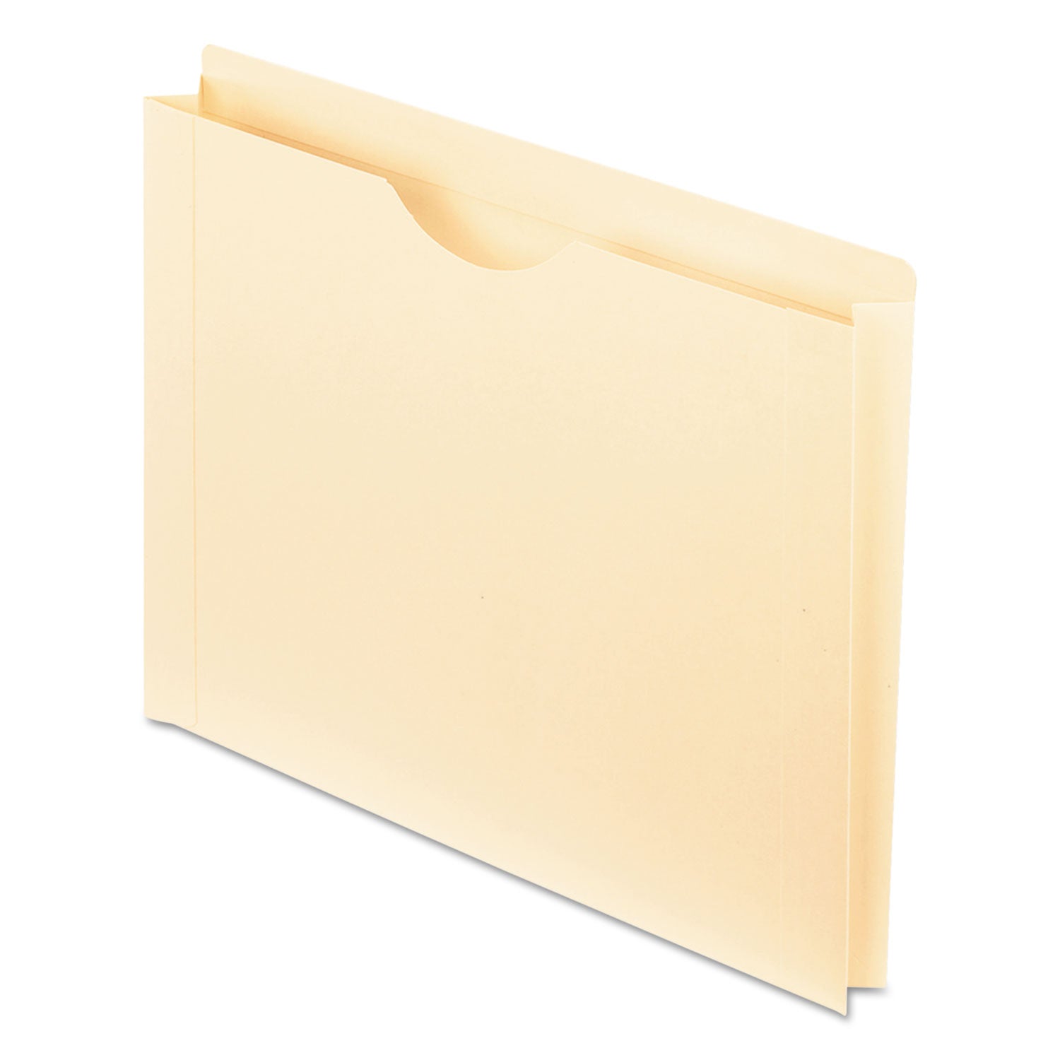 Pendaflex® Manila Reinforced File Jackets, 2-Ply Straight Tab, Letter Size, Manila, 50/box