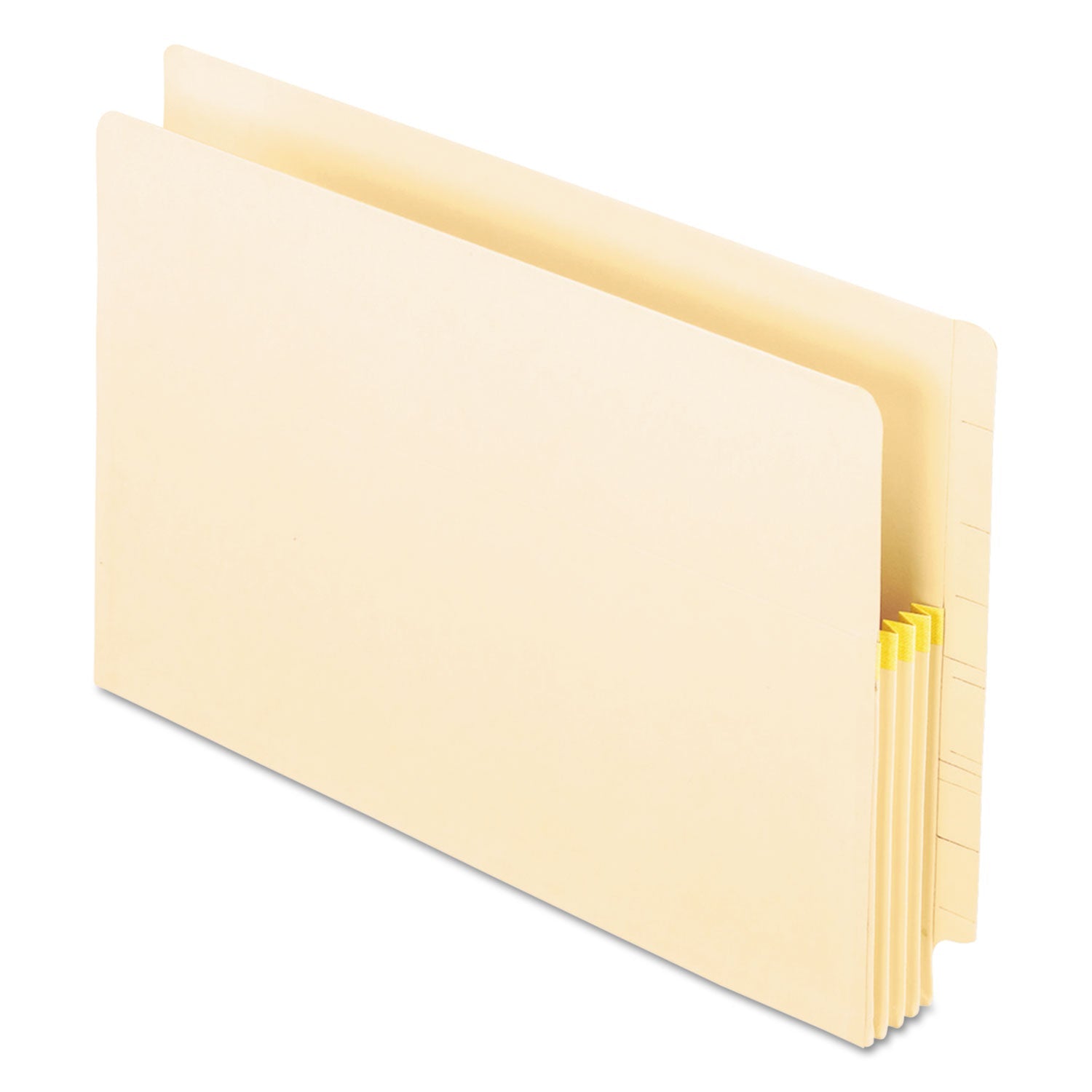 Manila Drop Front Shelf File Pockets | 25-Box