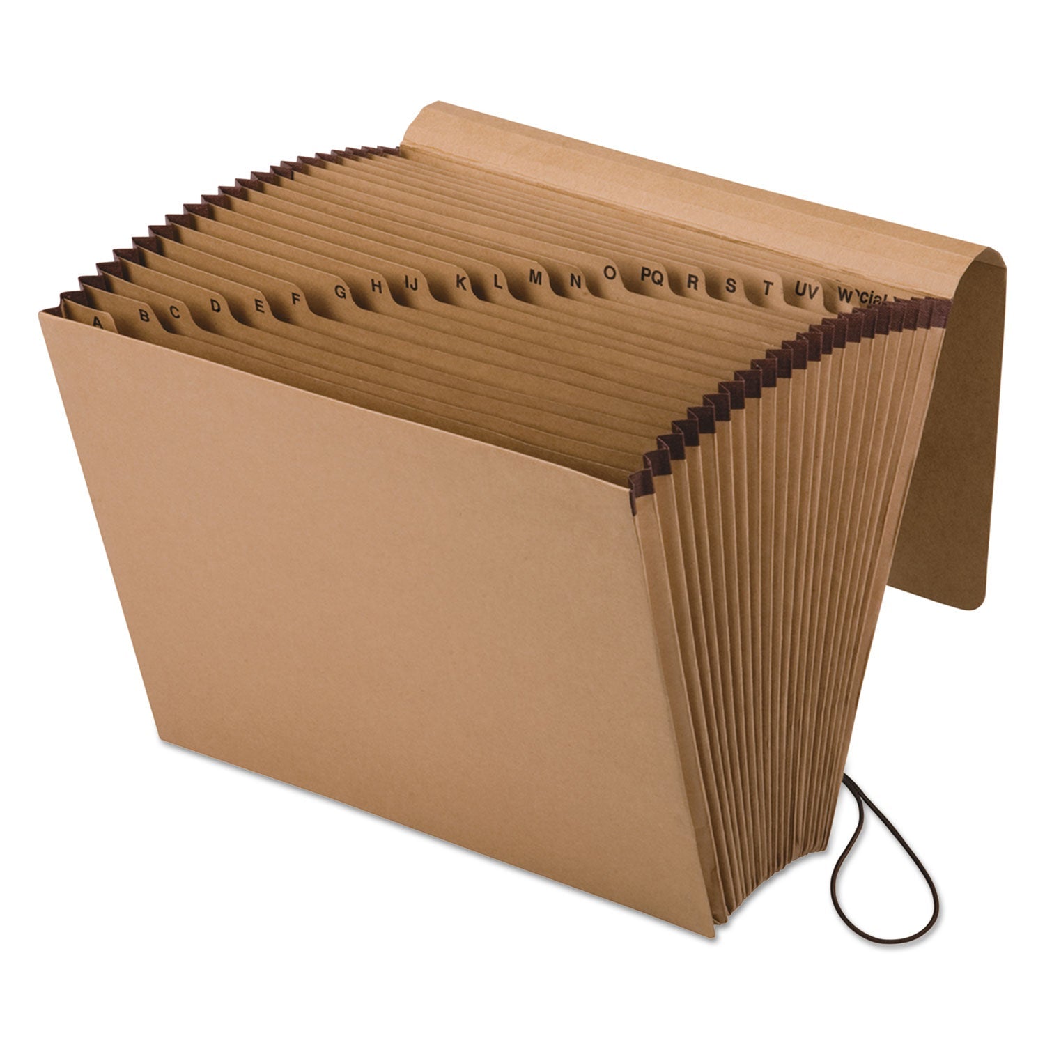 Kraft Expanding File | 21-Section, Letter, Brown