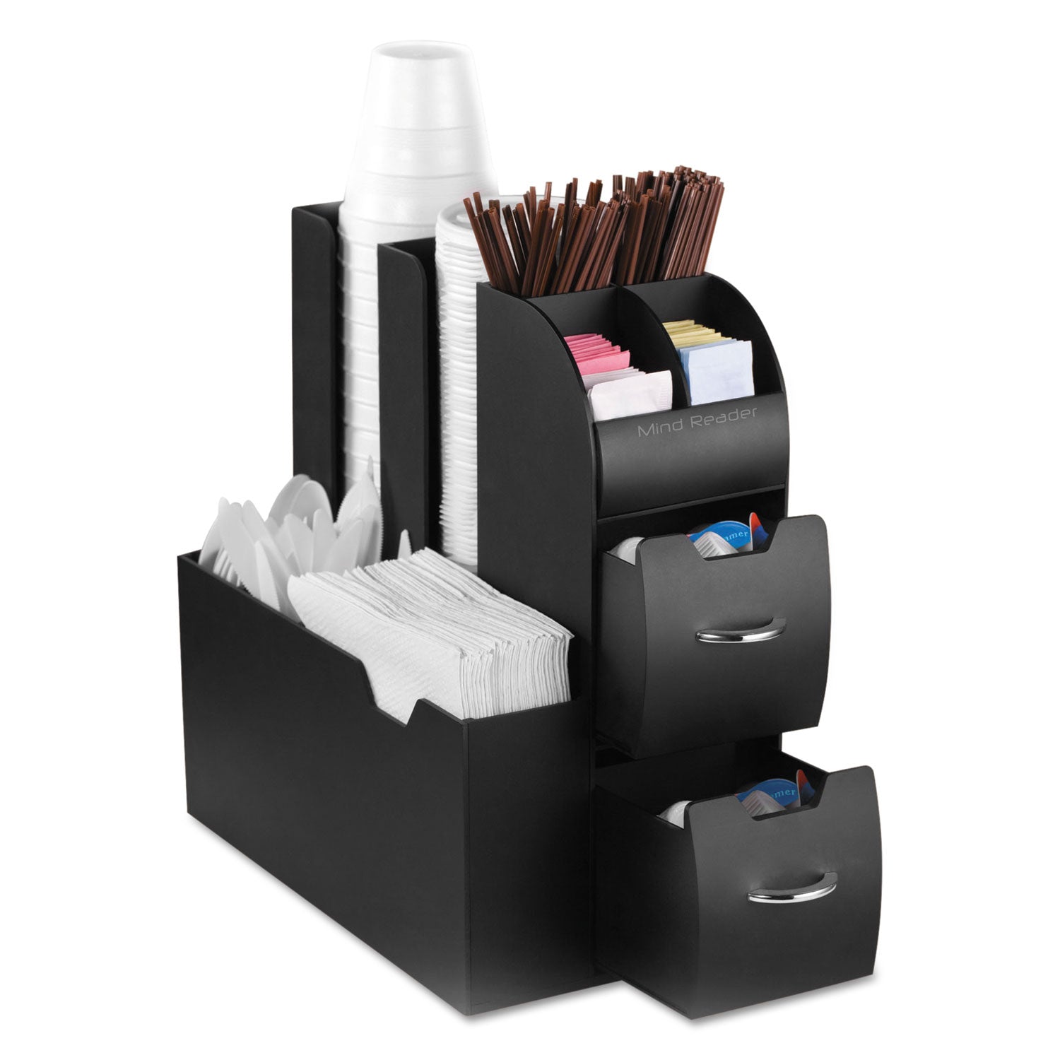 Coffee Condiment Caddy Organizer | 10 Compartments
