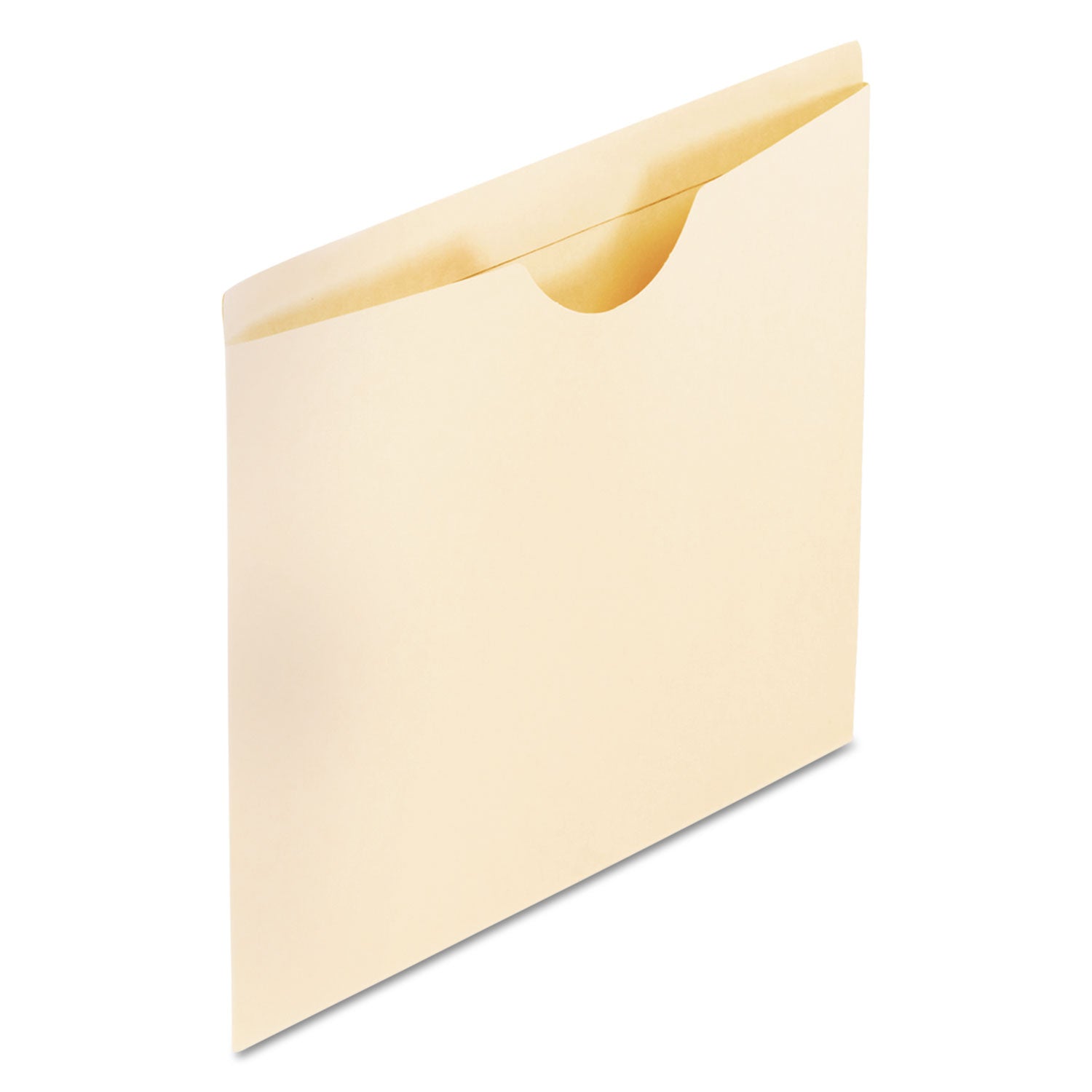 Pendaflex® Manila Reinforced File Jackets, 2-Ply Straight Tab, Letter Size, Manila, 100/box