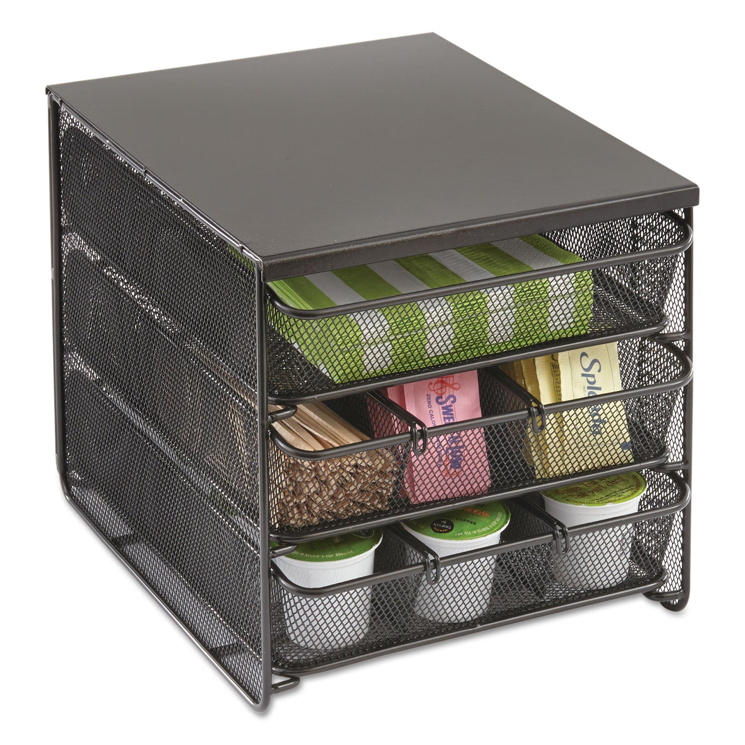 3 Drawer Hospitality Organizer | Black