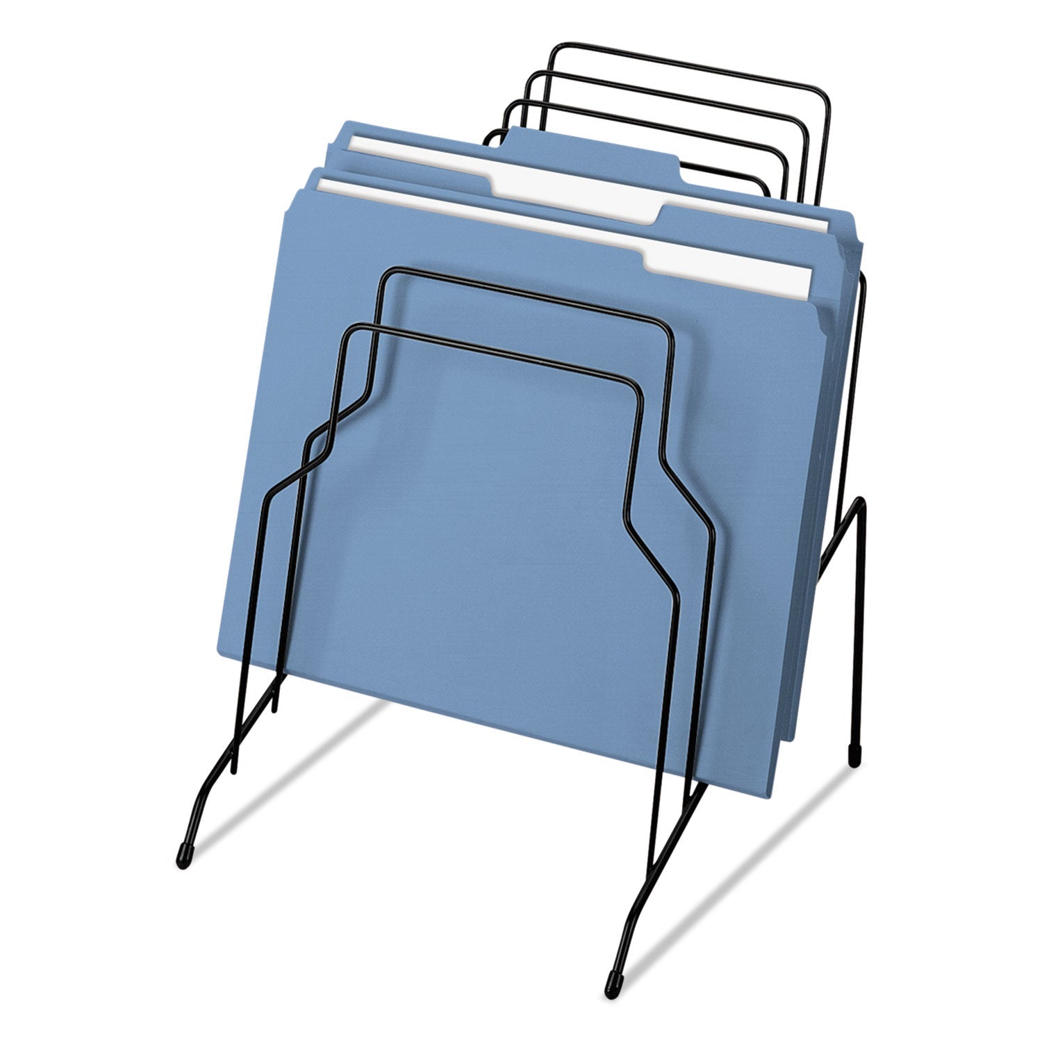 Fellowes® Wire Step File, 8 Sections, Letter To Legal Size Files, 10.13" X 12.13" X 11.19", Black