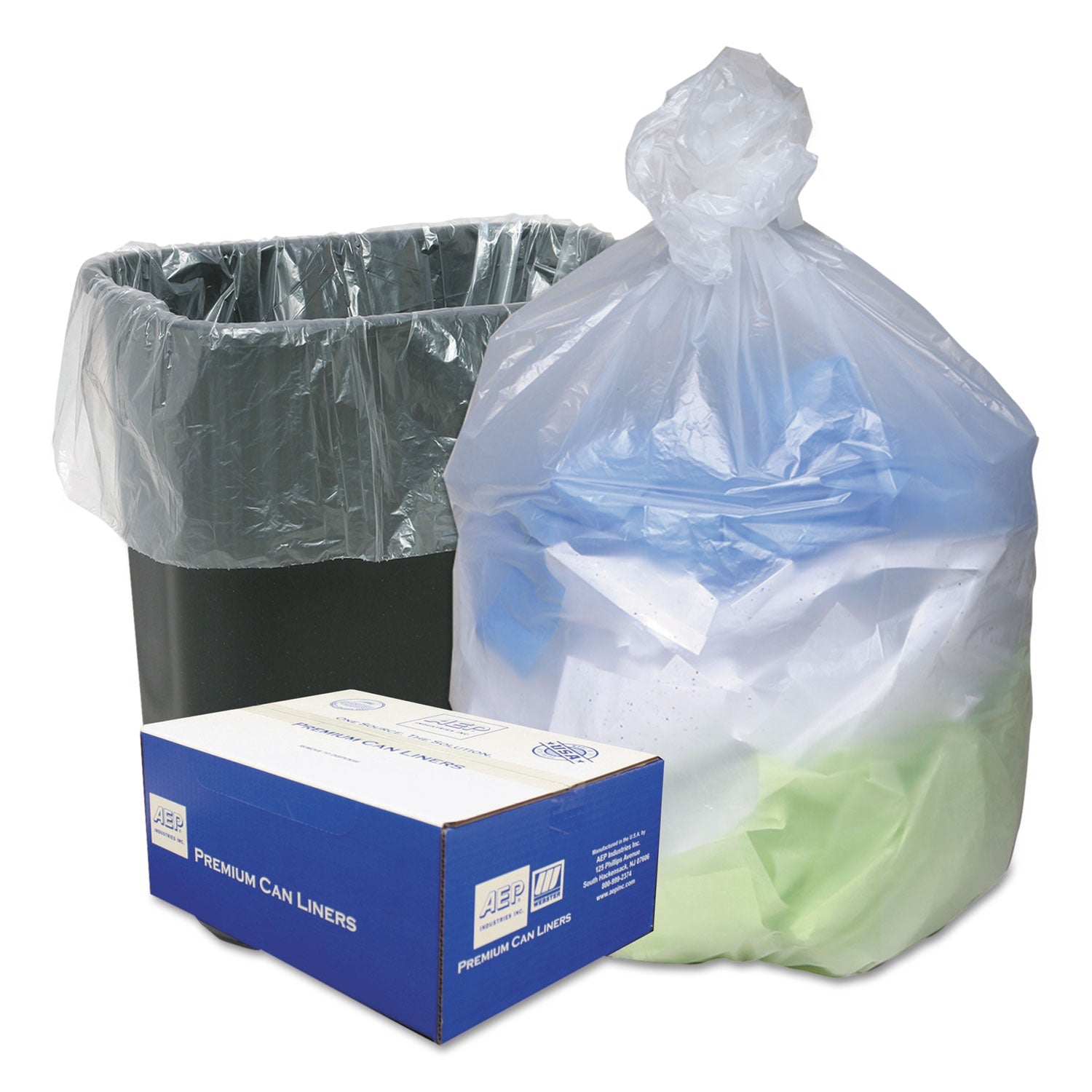 Ultra Plus Can Liners | 16 gal Natural 200/Carton