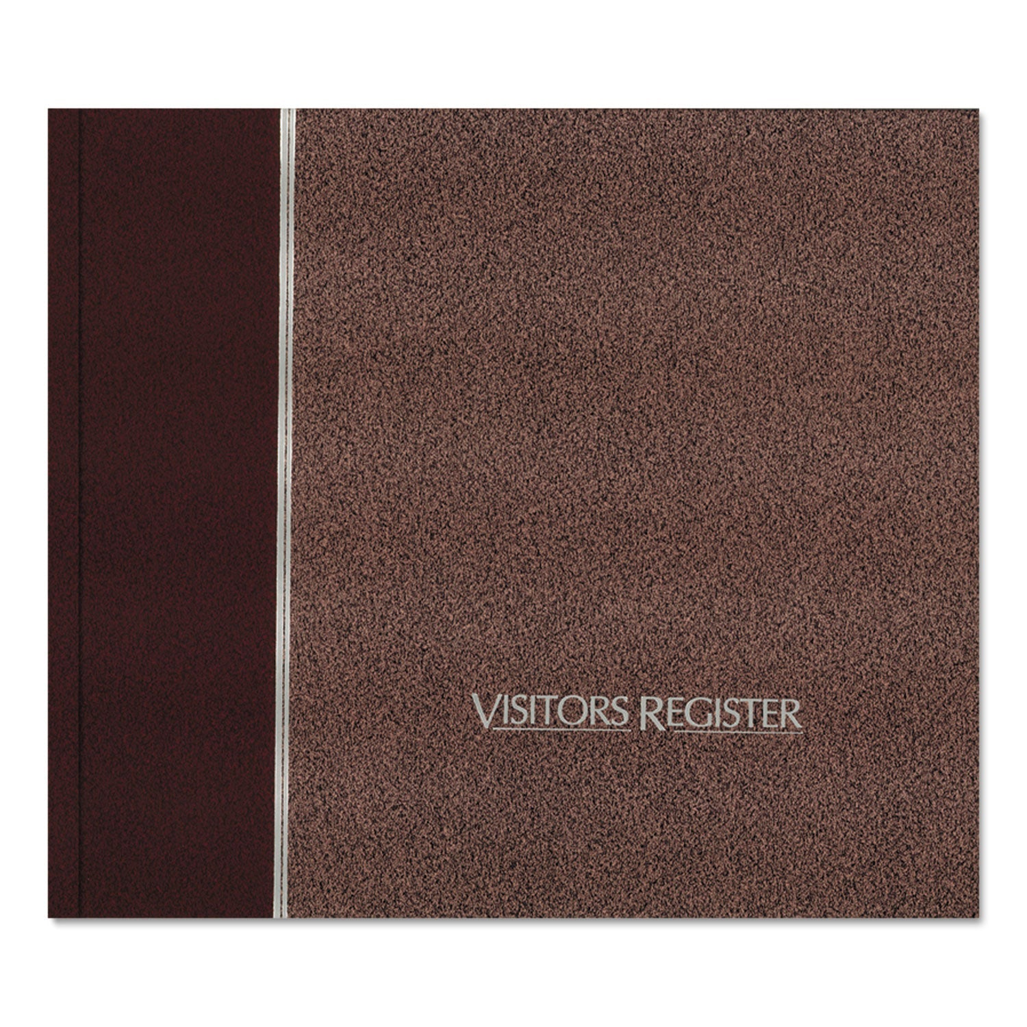 Hardcover Visitor Register Book | Burgundy